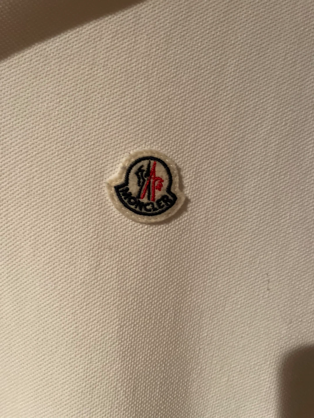 Moncler White Polo Shirt - photo 2