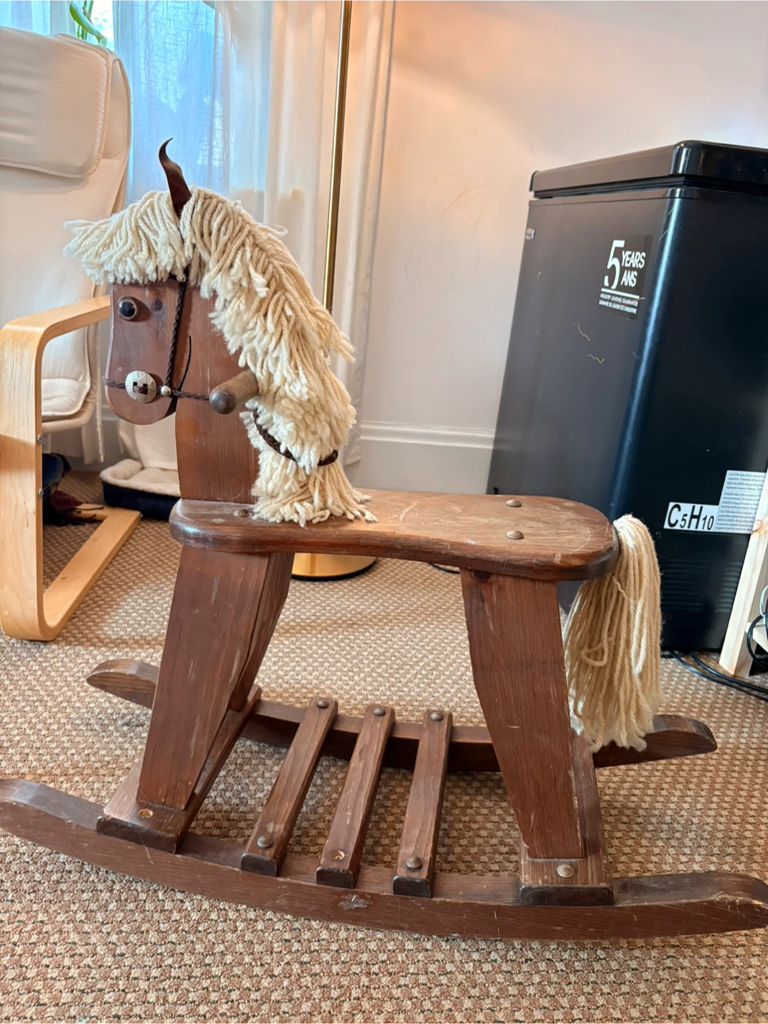 Wooden Rocking Horse