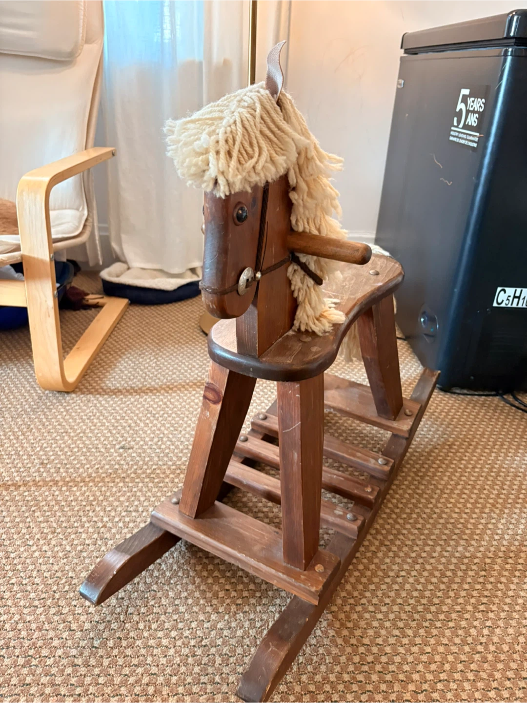 Wooden Rocking Horse - photo 2