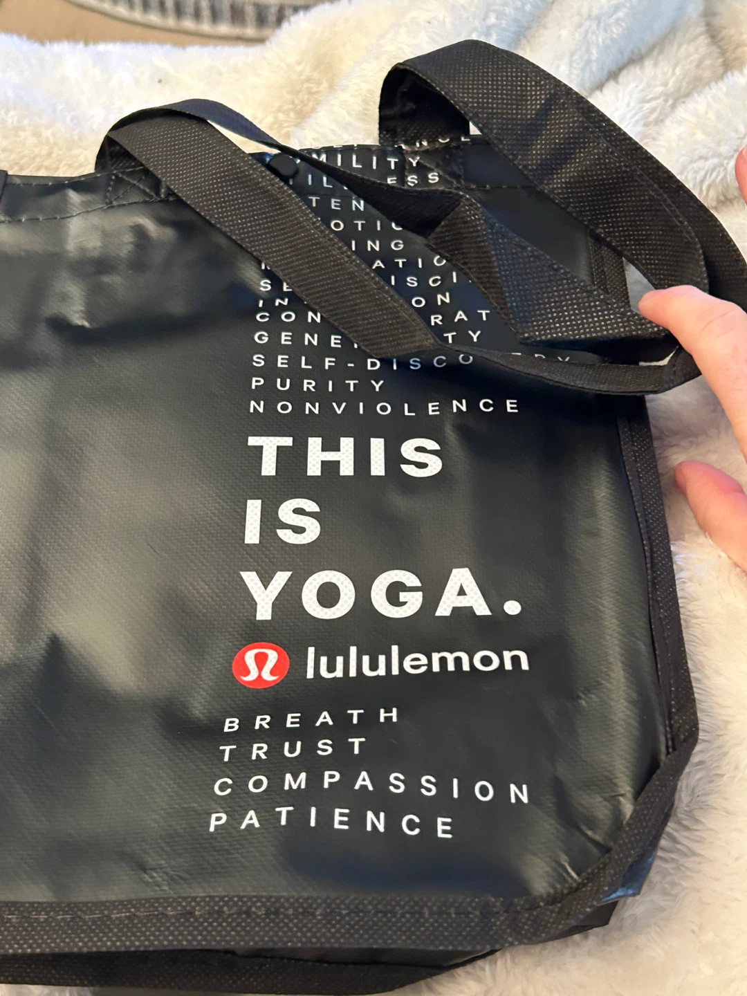 Lululemon "This is Yoga" Tote Bag - photo 3