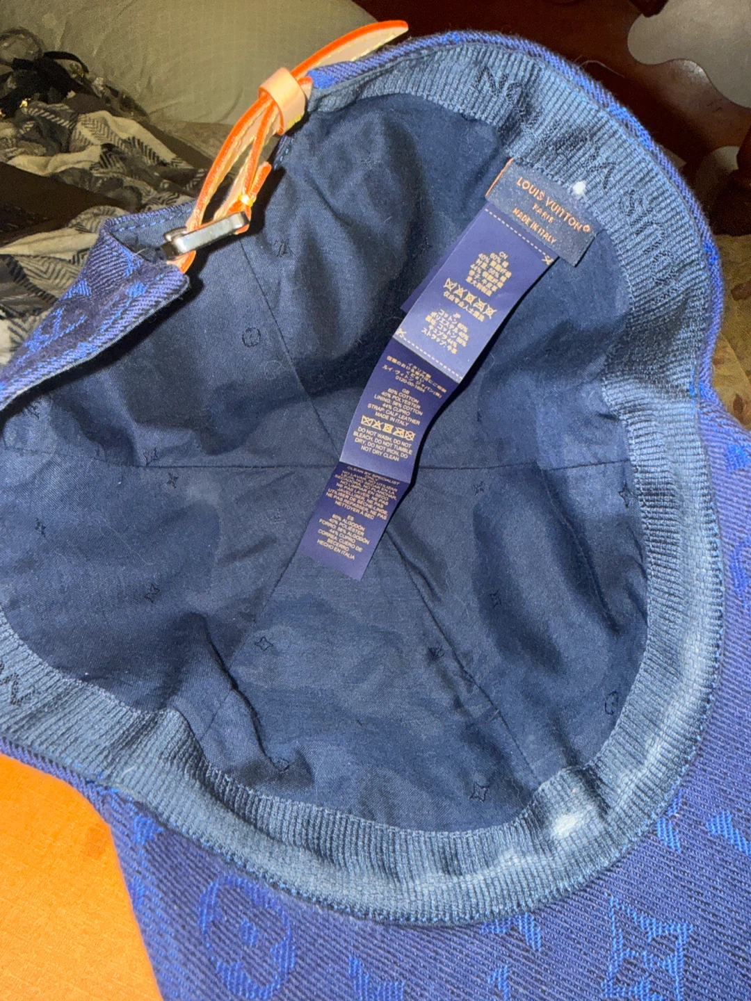 Louis Vuitton Monogram Adjustable Baseball Cap - Blue - photo 4