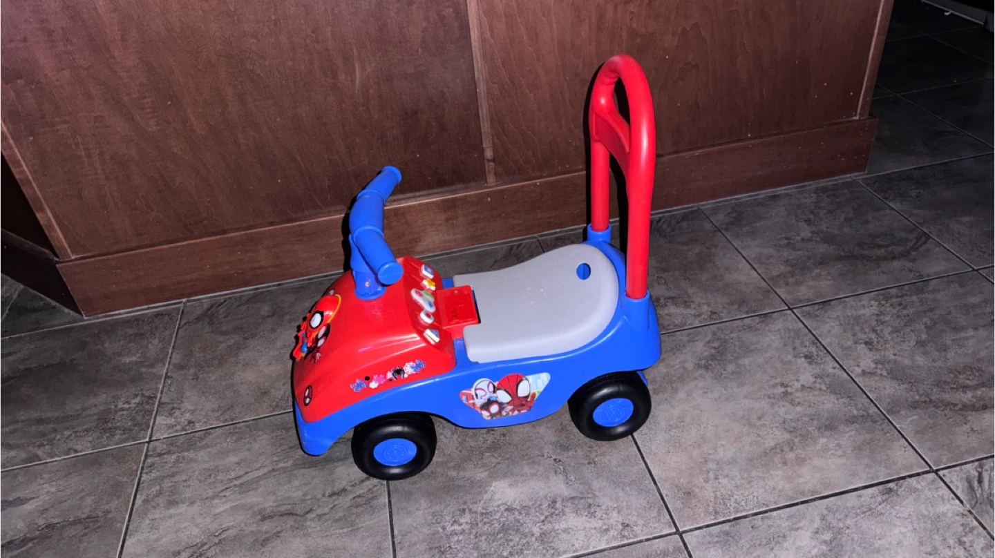 Spider-Man Ride-On Toy Car