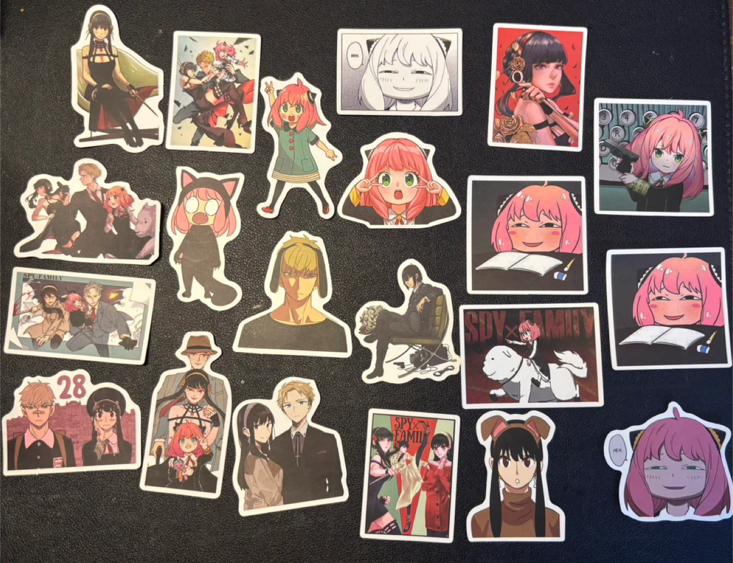 Pack of 41 Spy X Family Stickers