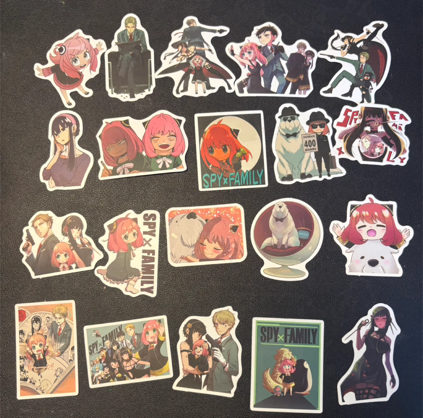 Pack of 41 Spy X Family Stickers - photo 2