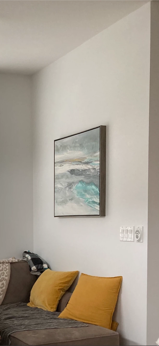 Abstract Ocean Wave Canvas Wall Art