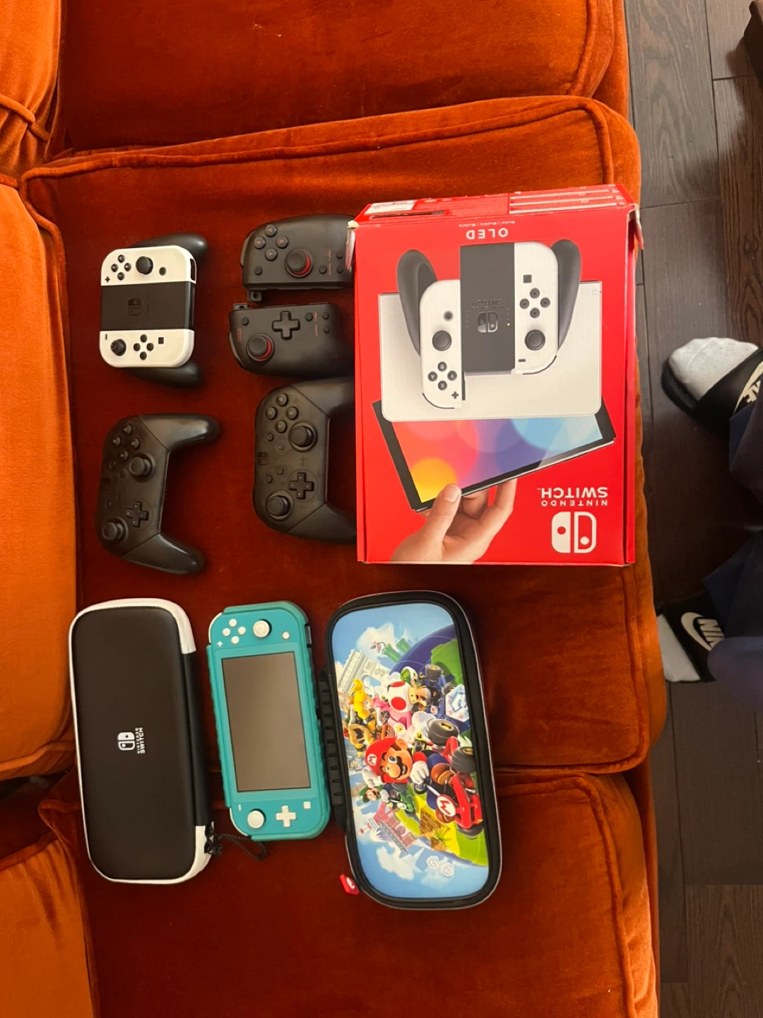 Nintendo Switch OLED Model Console & Accessories - photo 2