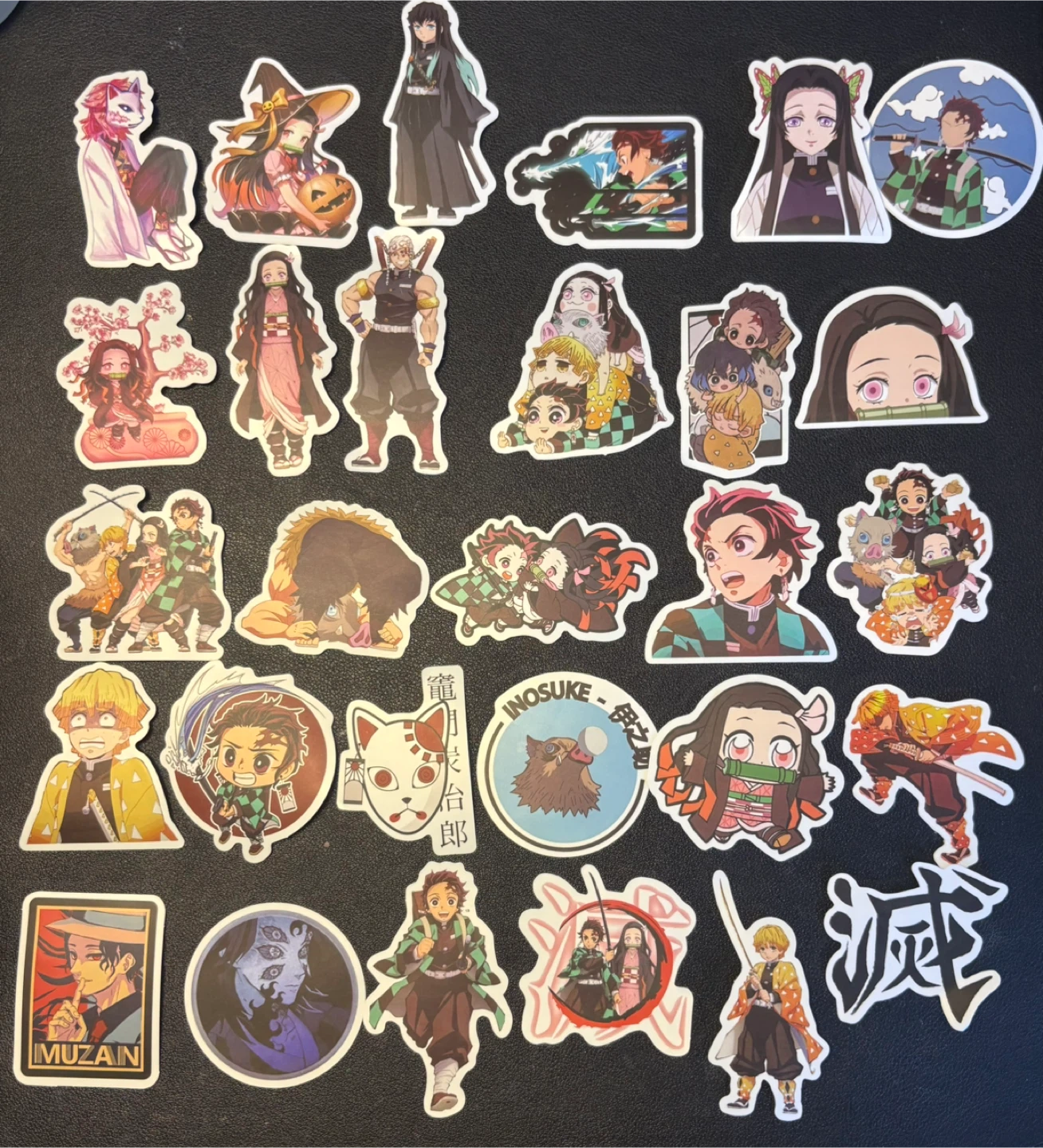 Pack of 50 Demon Slayer Stickers - photo 2