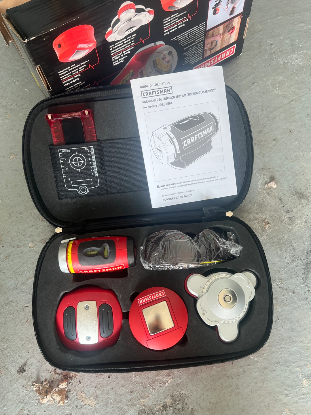 Craftsman 180 Degree Precision Laser Level - photo 3