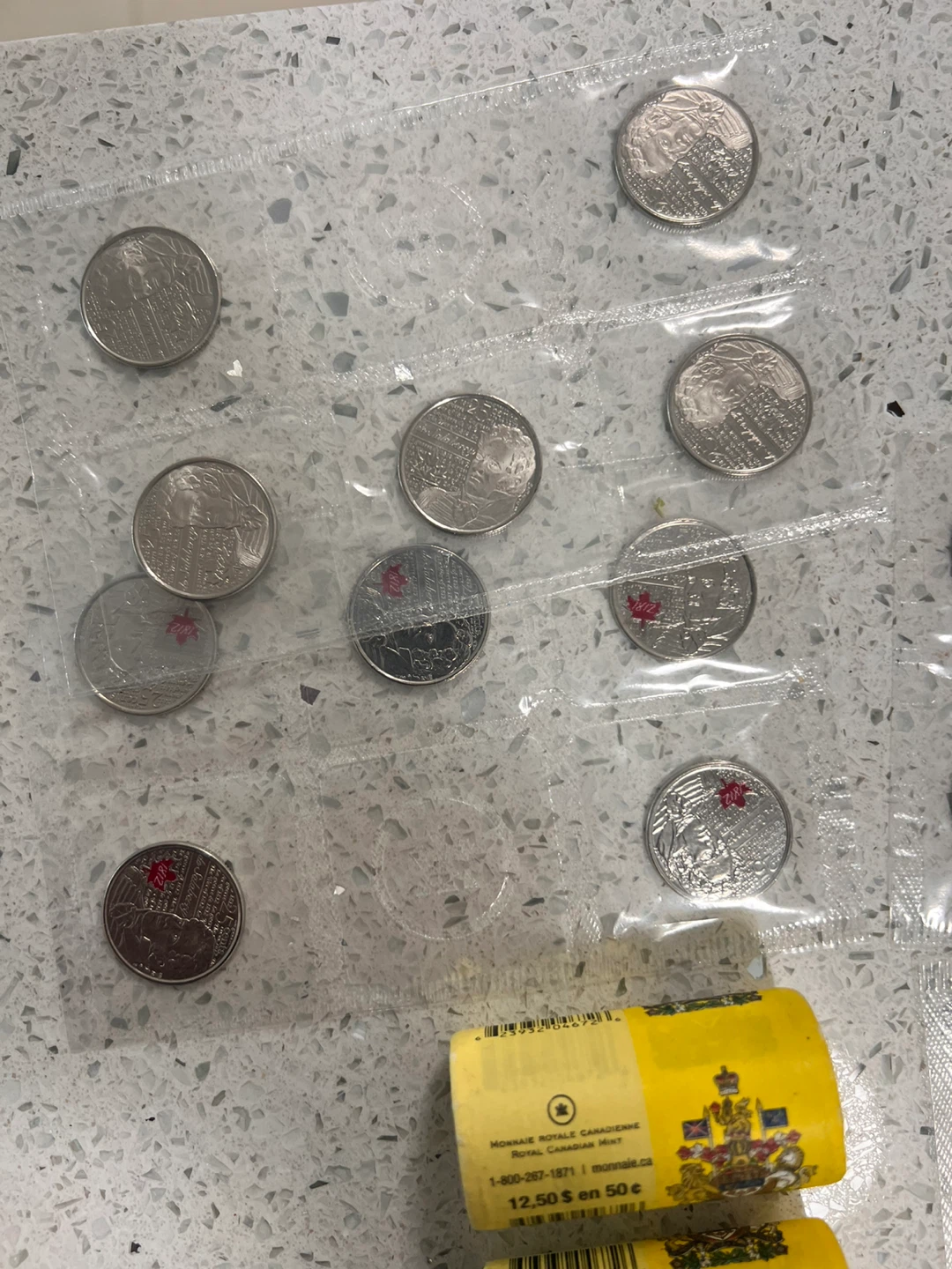Royal Canadian Mint 50 Cent Coins