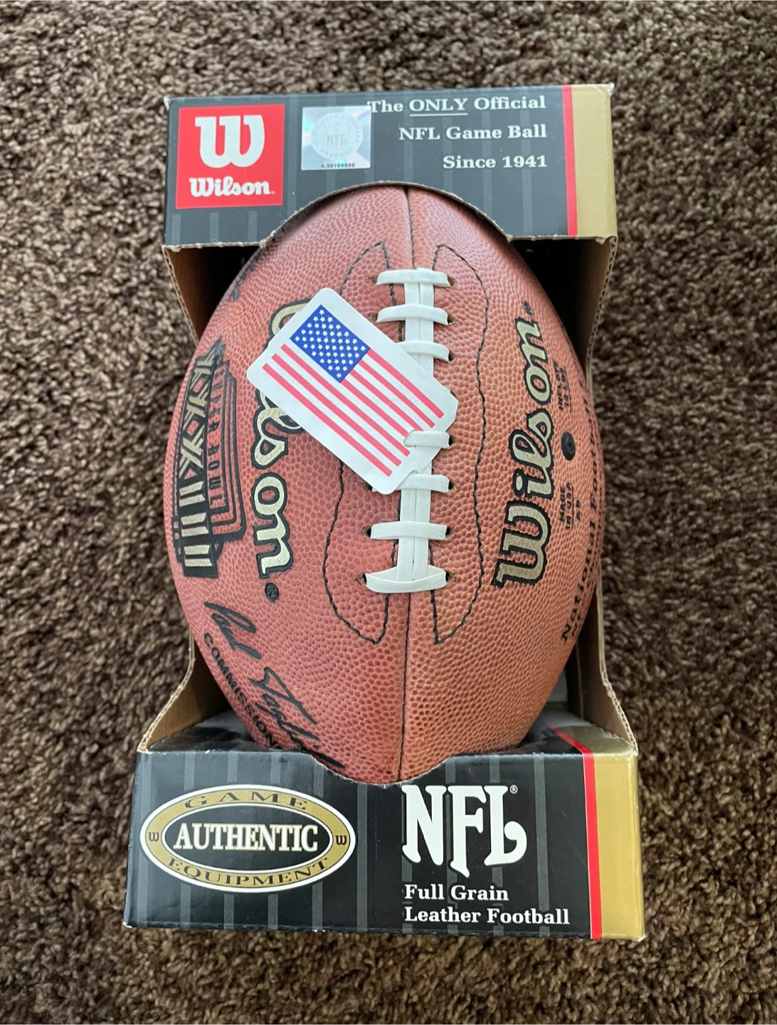 Wilson NFL Super Bowl 33 Football