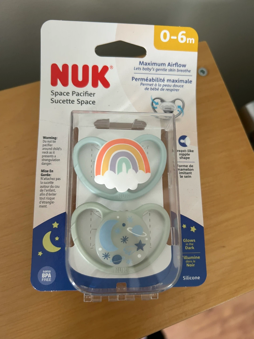 NUK Sucettes Space 0-6 mois