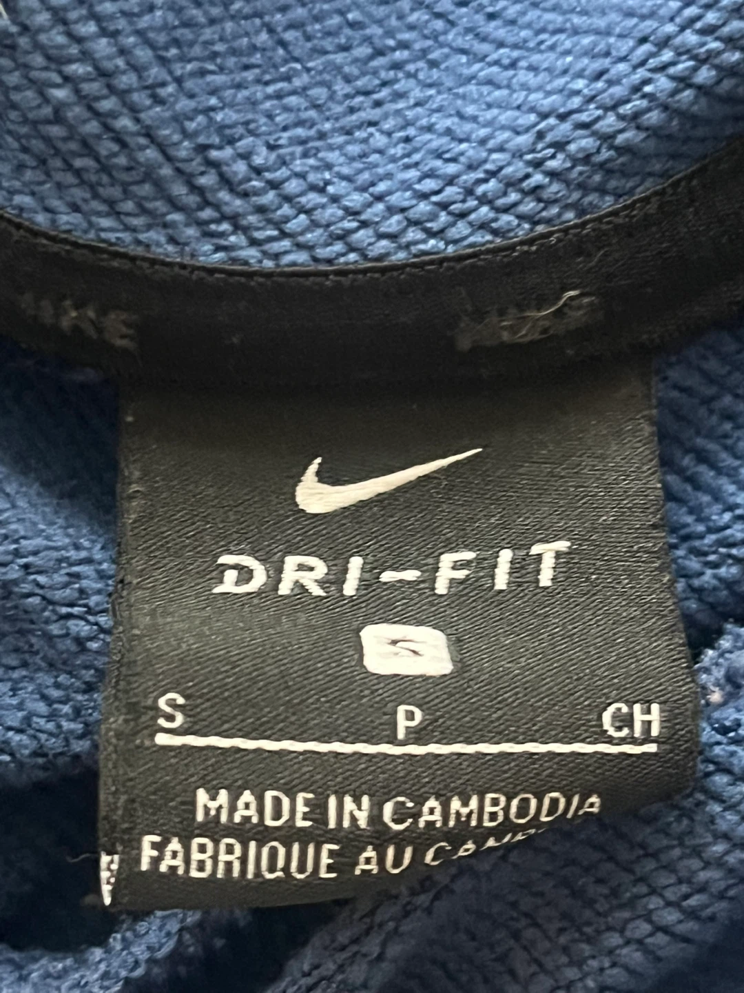 Nike Dri-FIT Blue Hoodie Size S - photo 4