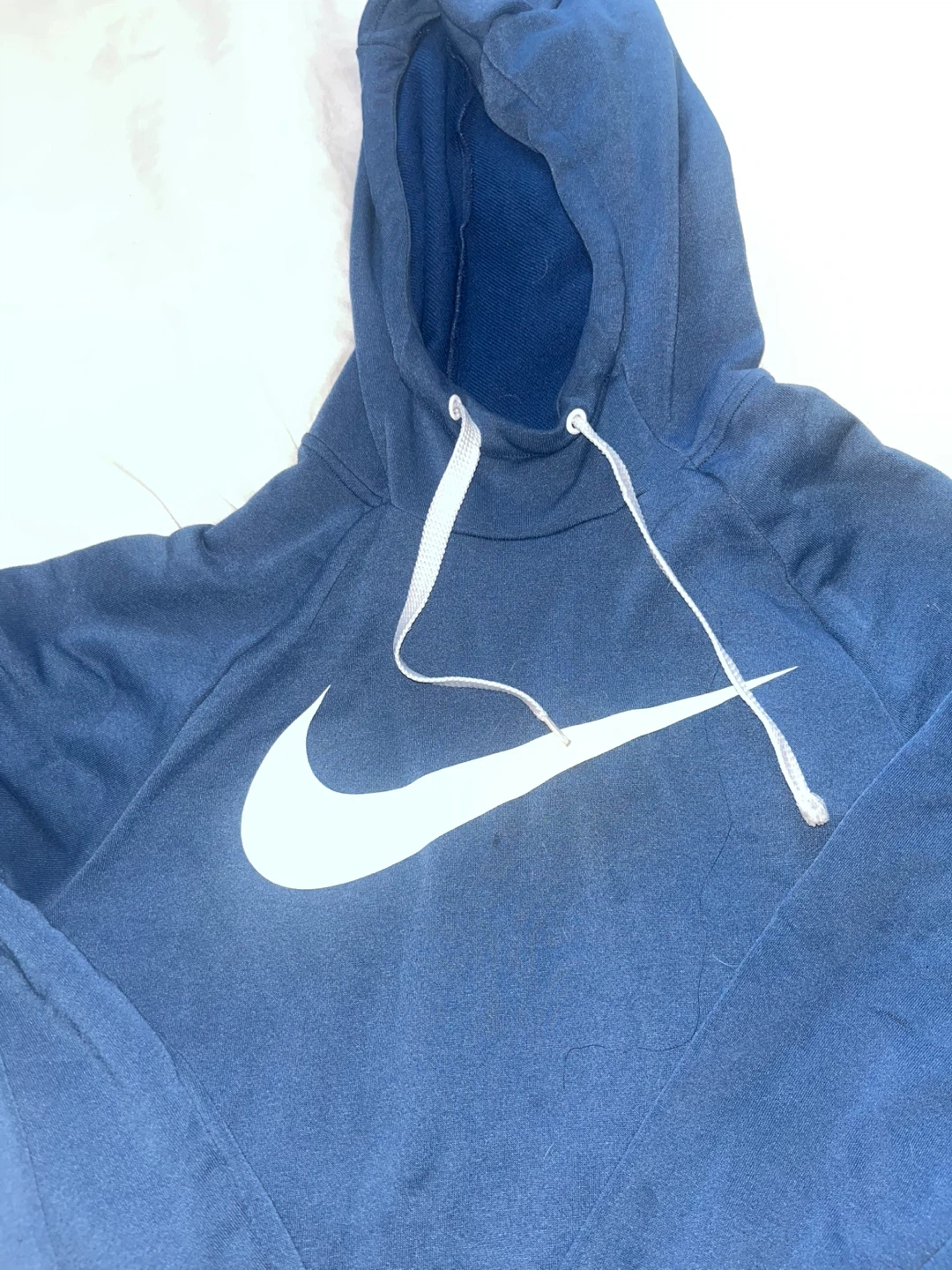 Nike Dri-FIT Blue Hoodie Size S - photo 2