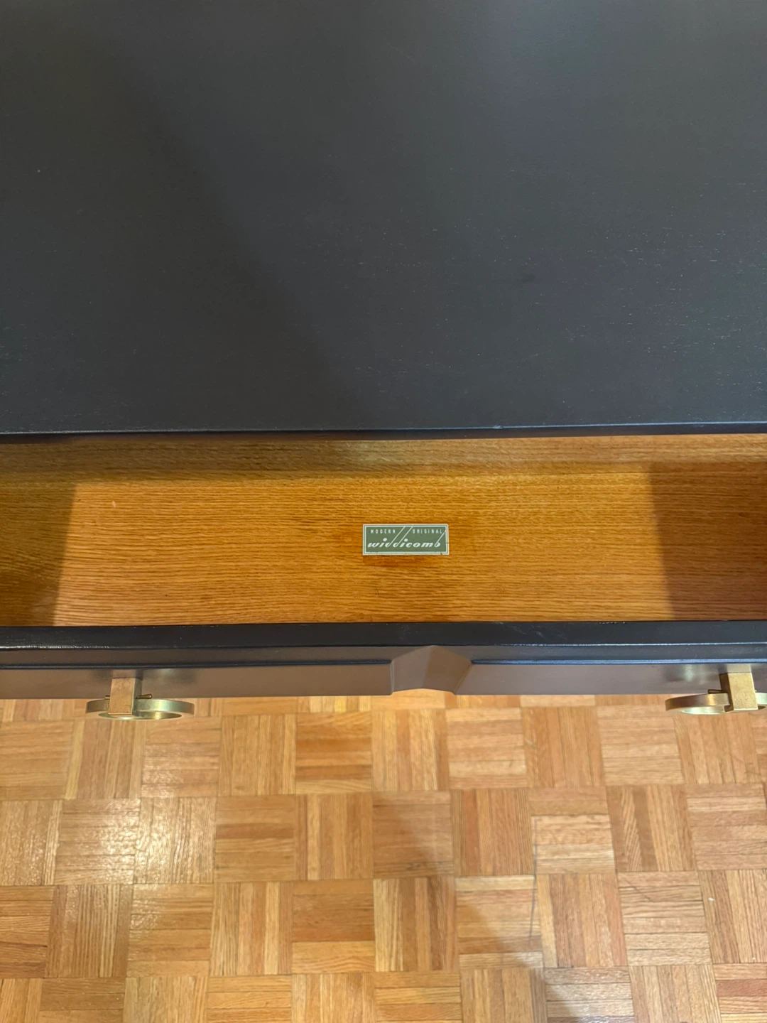 Dresser - 3 Drawers - Matte Black - Widdicomb- MCM - photo 4
