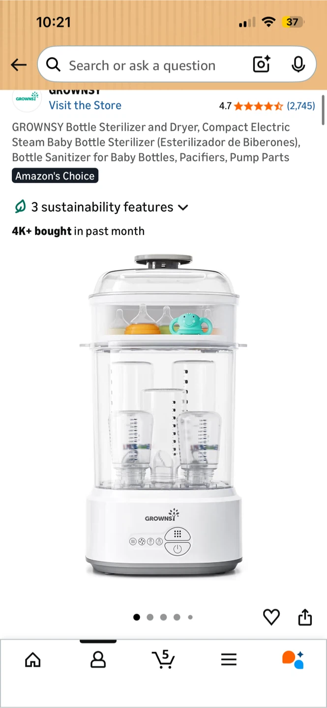 Baby Bottle Sterilizer - photo 2