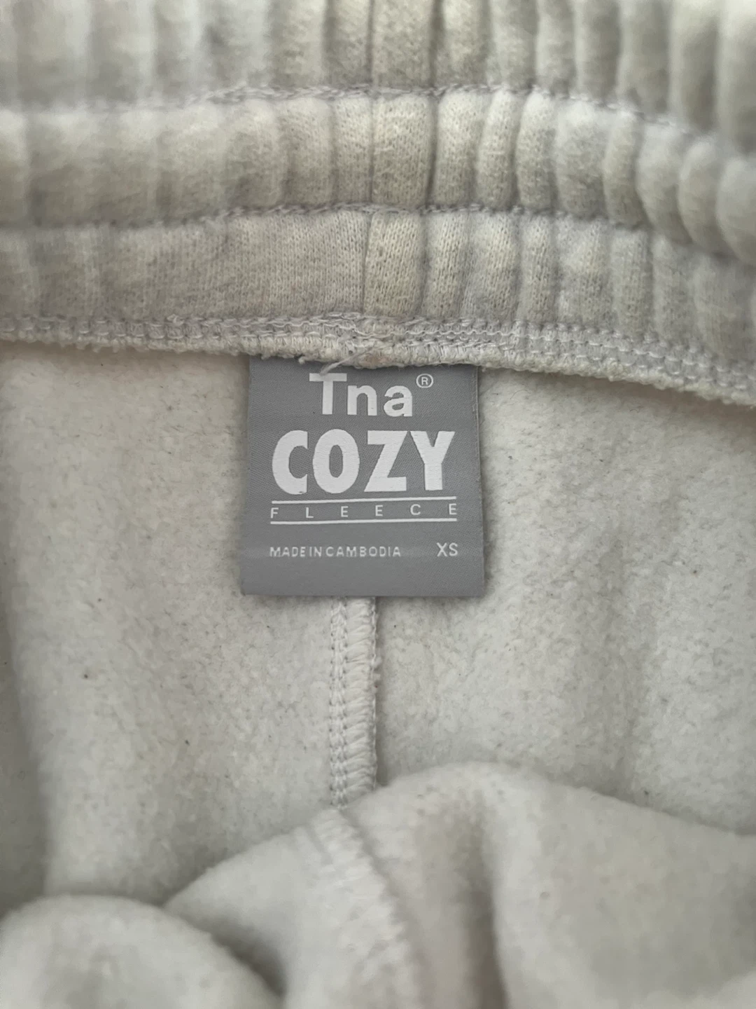 Tna Cozy Fleece Shorts XS Grey - photo 2