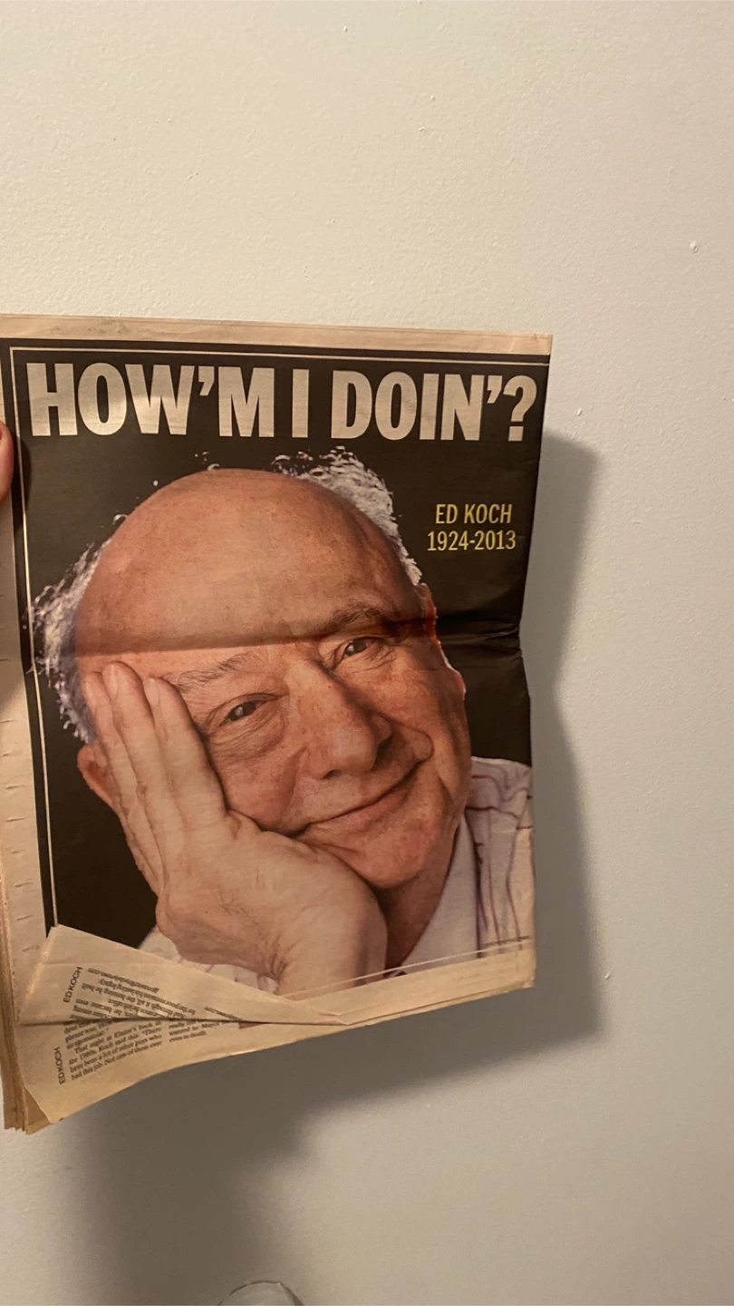 Daily New Death of Ed Koch - photo 3