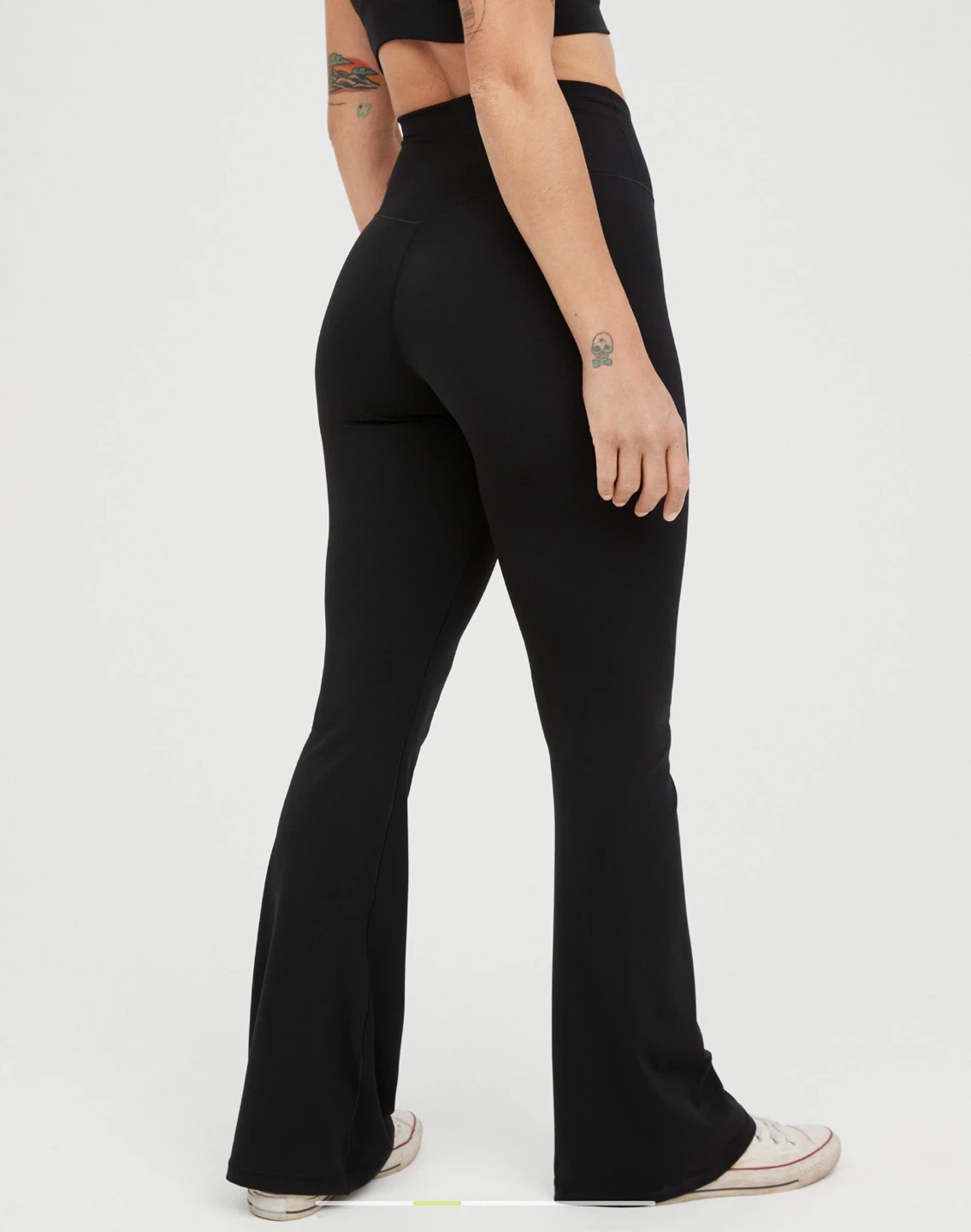 Aerie OFFLINE Real Me Flare Leggings XS Black - photo 4