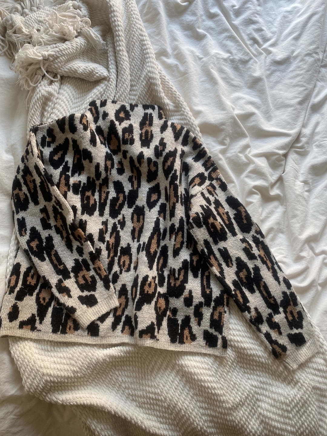 New Look Leopard Print Sweater