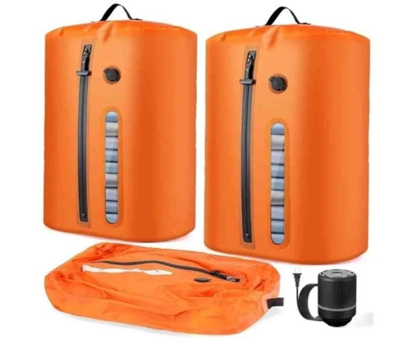 OVAMAN  Travel Vacuum Bags with Electric Pump