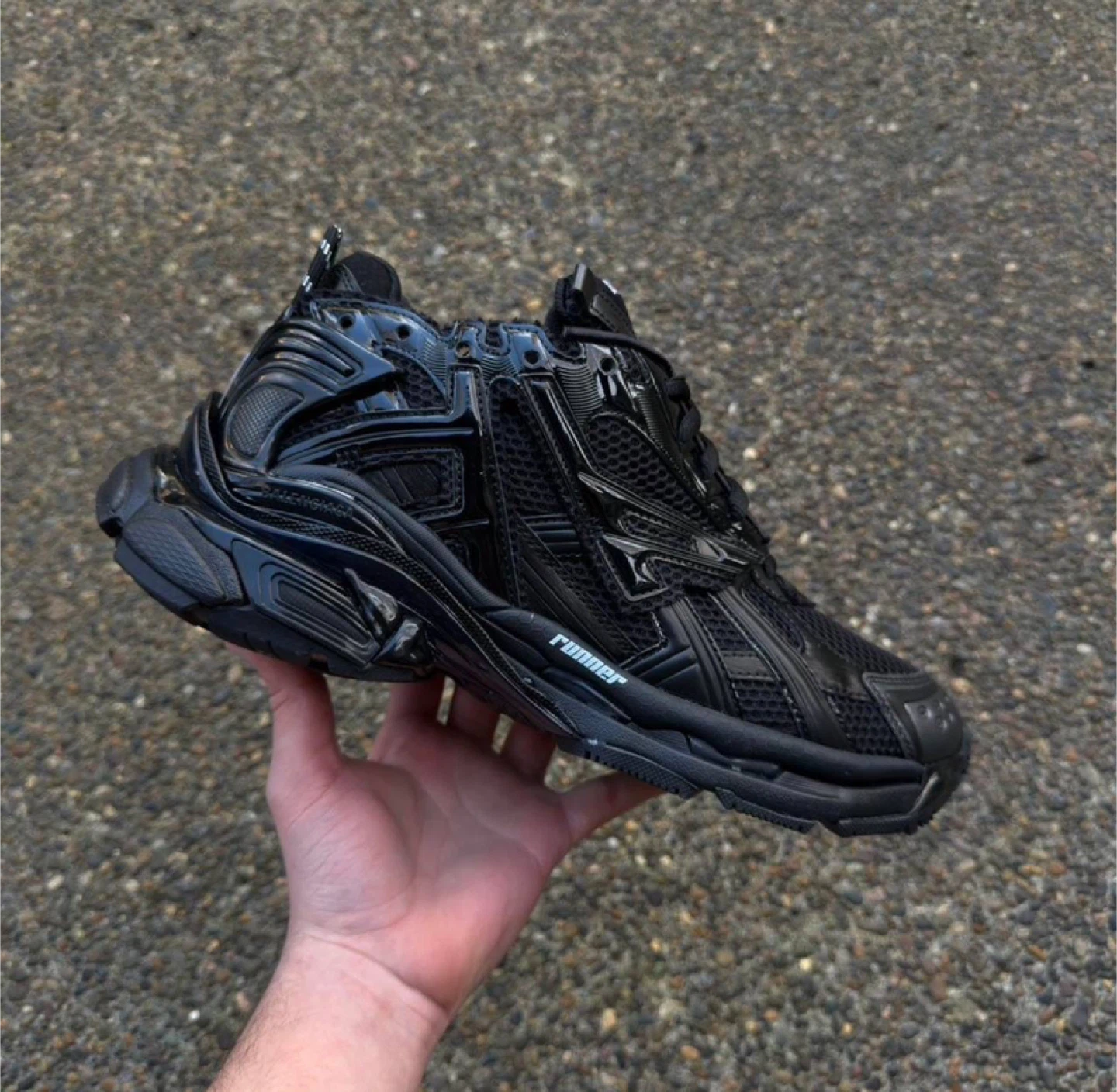 Balenciaga Runners Black - All Sizes