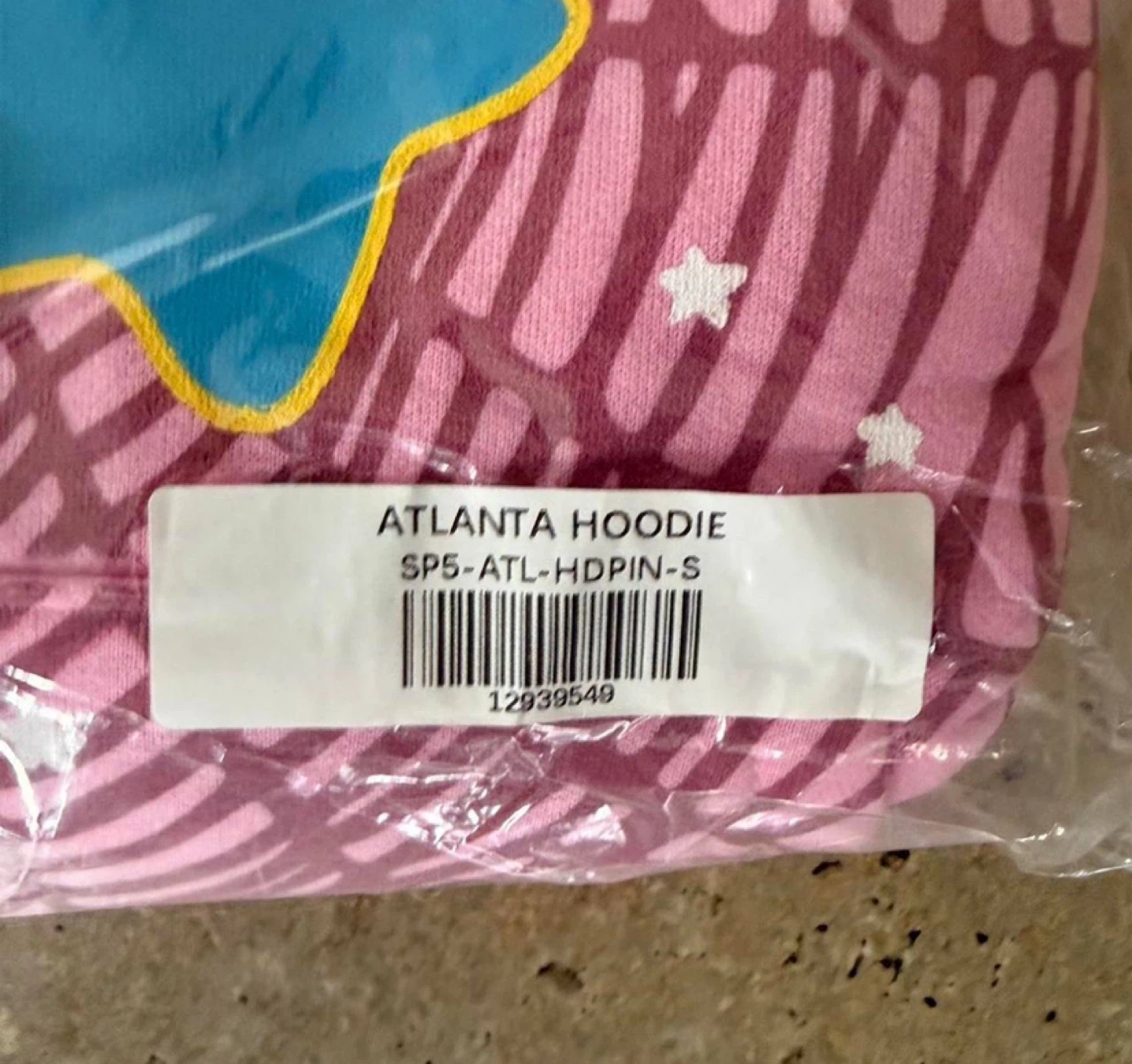 Sp5der Atlanta Pink Hoodie - All Sizes - photo 3