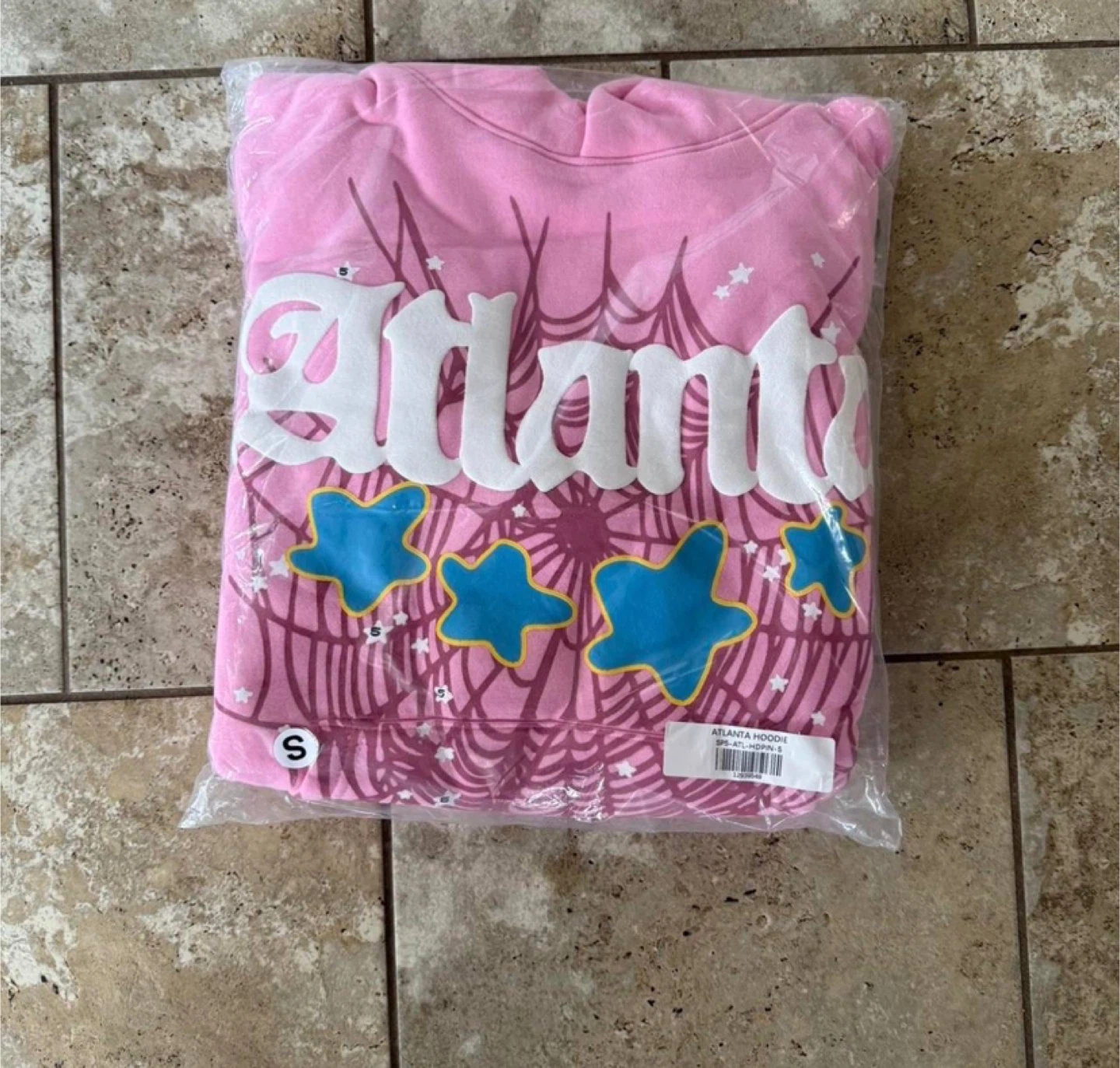 Sp5der Atlanta Pink Hoodie - All Sizes