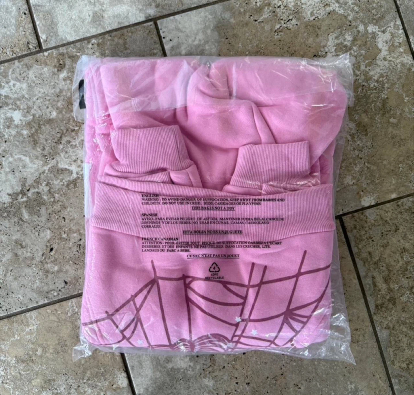 Sp5der Atlanta Pink Hoodie - All Sizes - photo 2