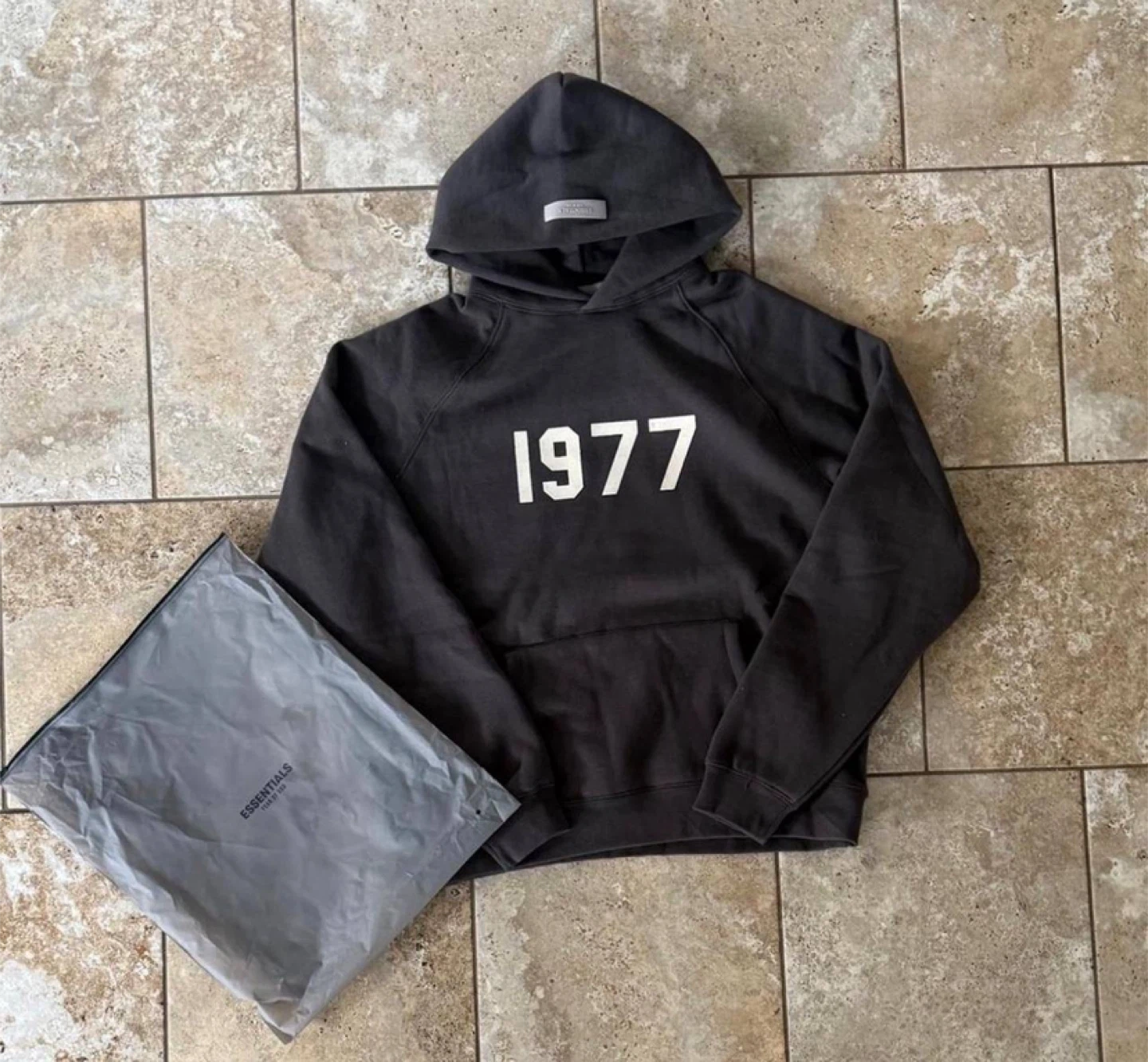 Essentials Fear Of God 1977 Hoodie Iron - All Sizes