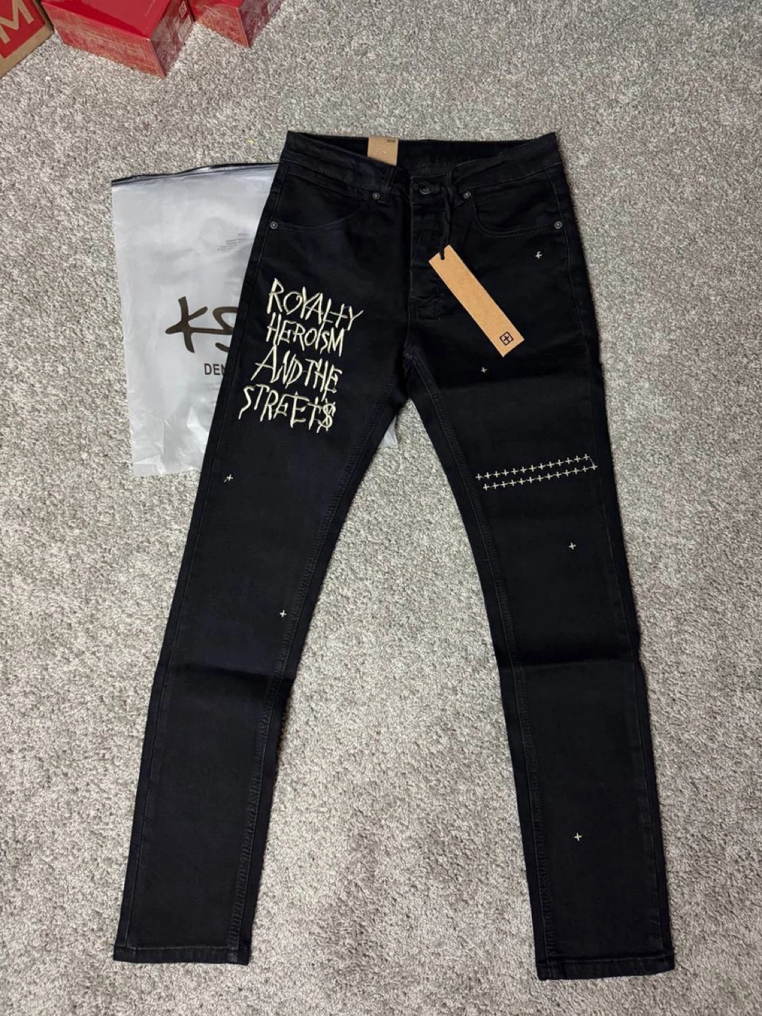 Ksubi Black Skinny Jeans - All Sizes