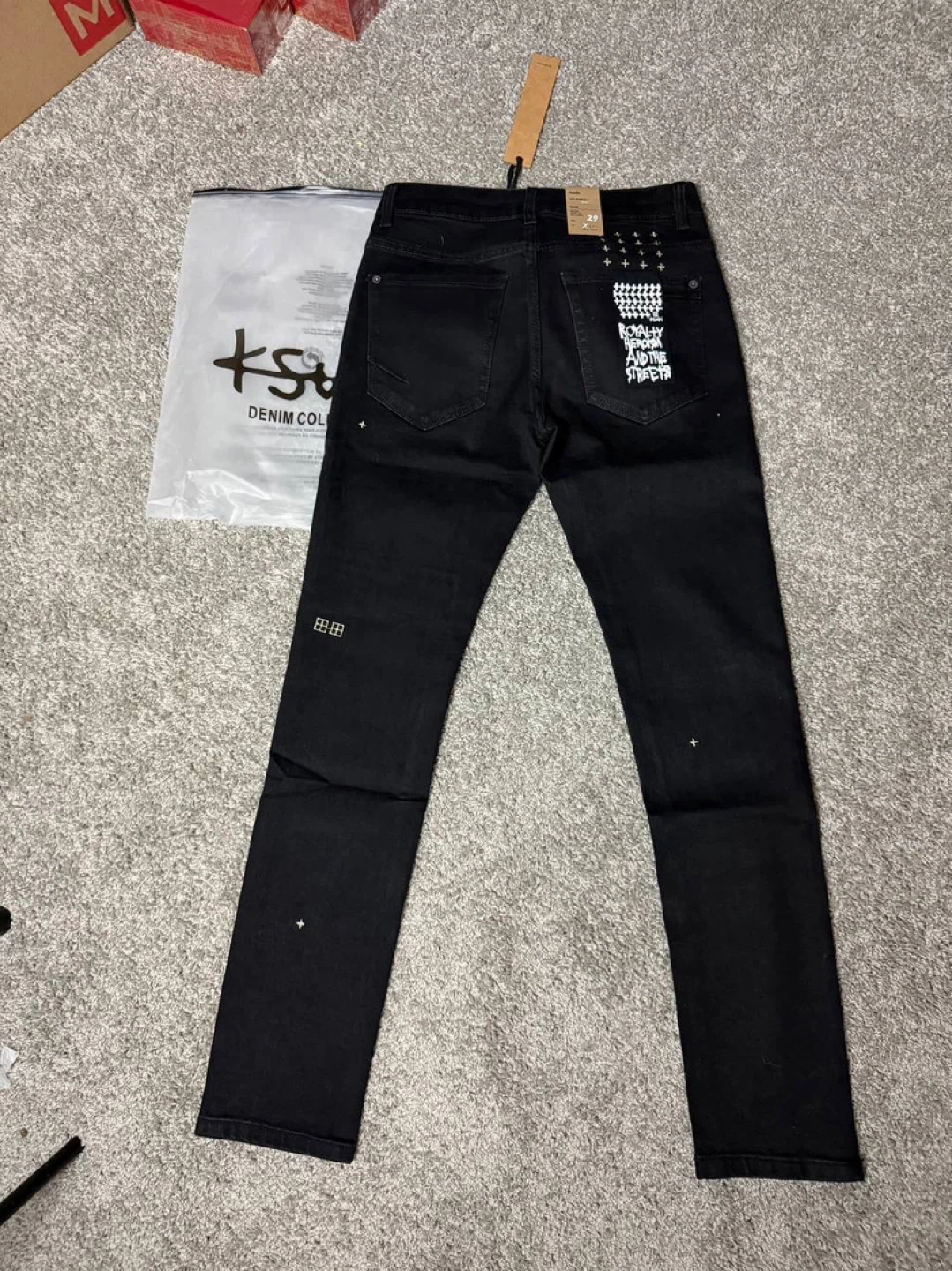 Ksubi Black Skinny Jeans - All Sizes - photo 2