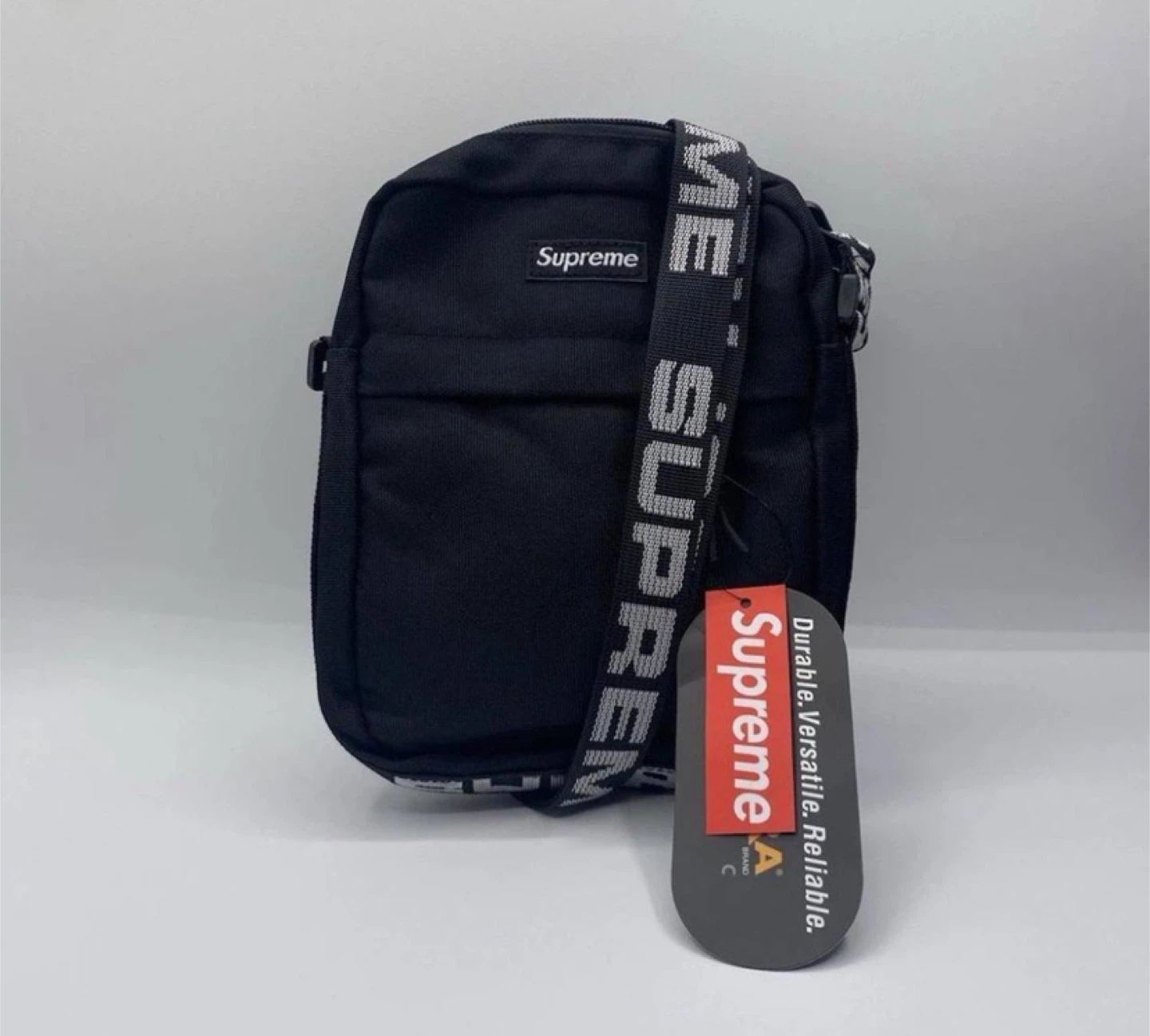 Supreme Black Shoulder Bag - Brand New