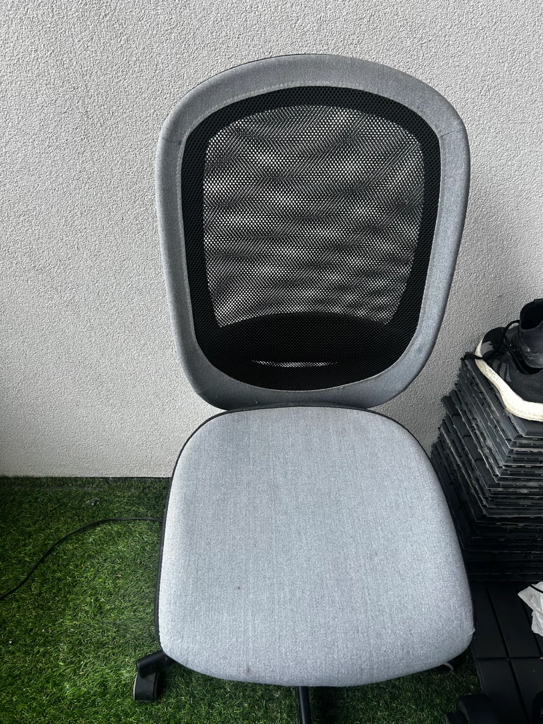 Grey Mesh Back Office Chair