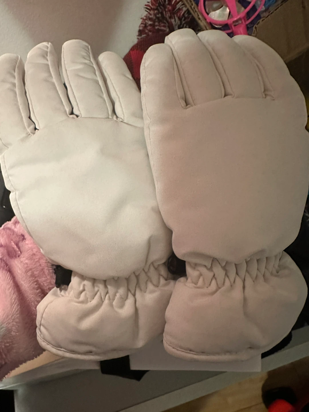 Mountain Warehouse White Ski Gloves Size S