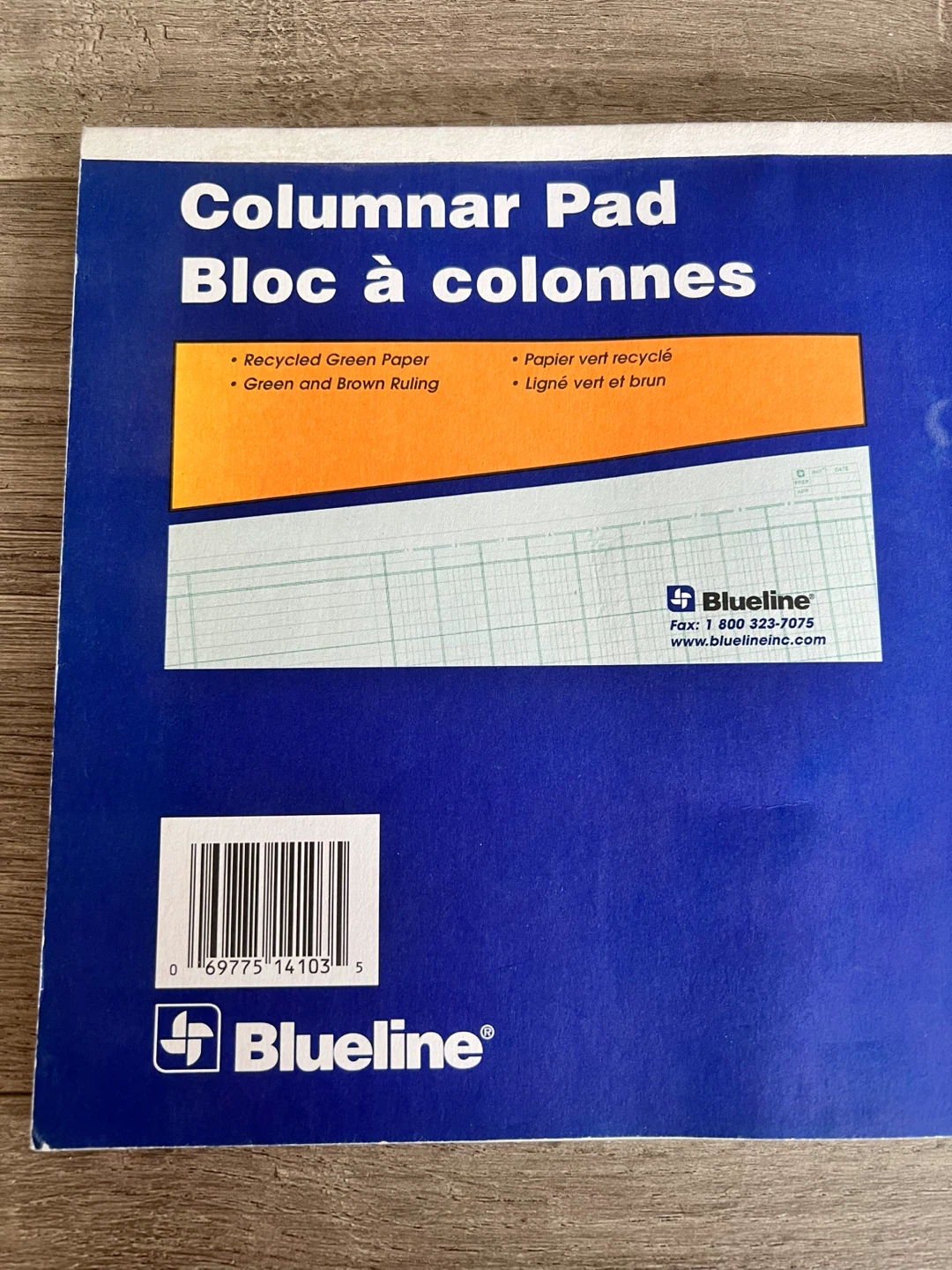 Blueline A4012 12 Columnar Pad - photo 2
