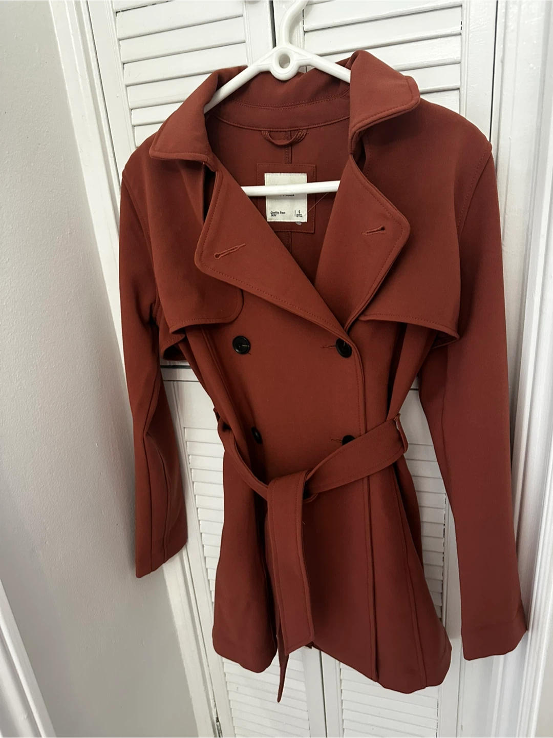 Abercrombie Women's Double-Breasted Trench Coat - Size S - photo 2