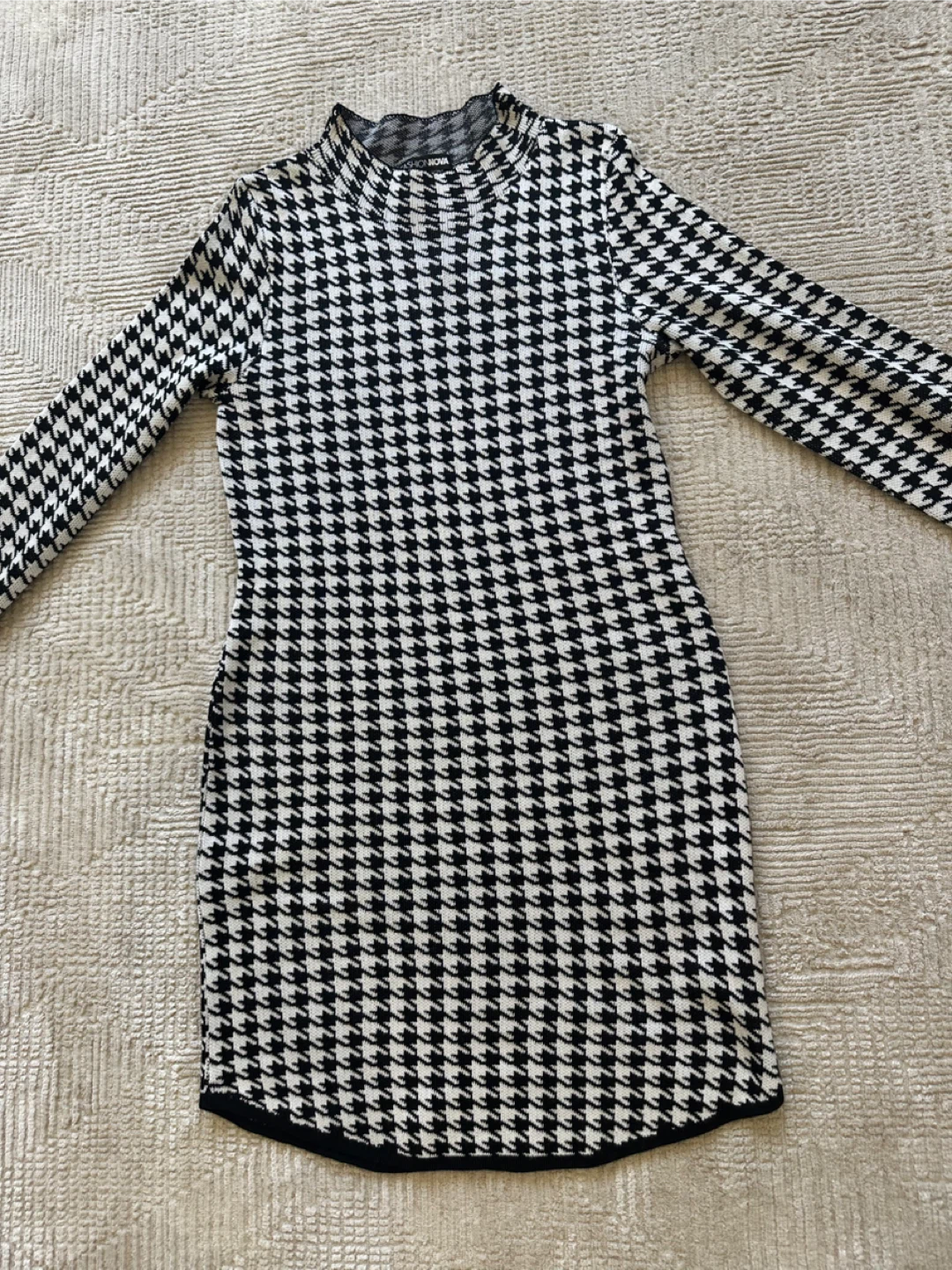 New Fashion Nova Houndstooth Mini Dress - photo 2