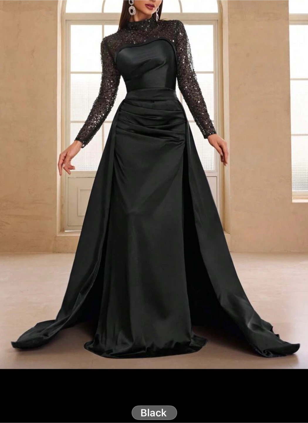 Black sequin dress /prom🥕🥕 - photo 2