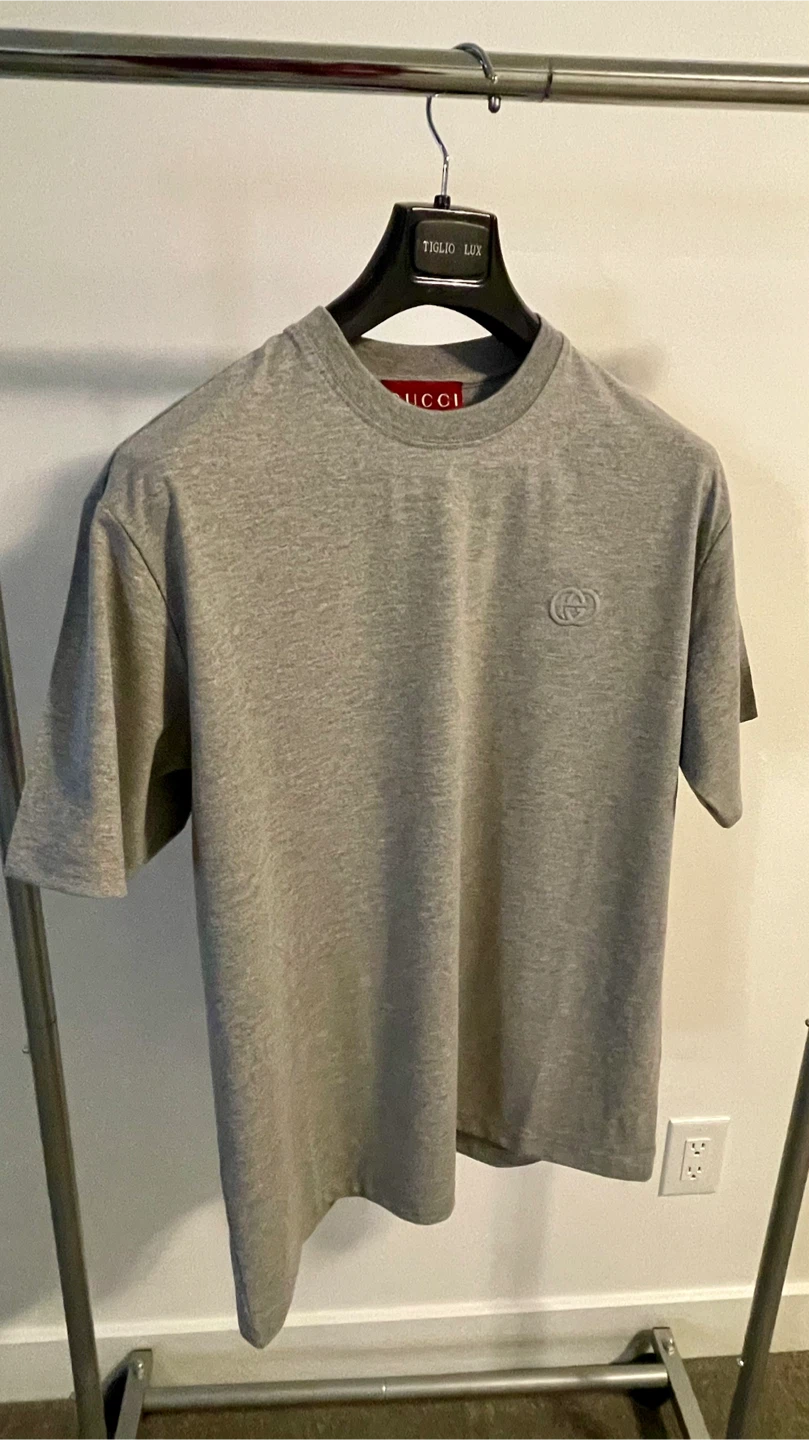 Gucci Grey Cotton T-Shirt Size S - M - XXL - photo 2