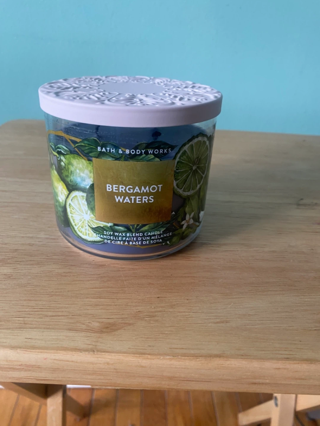 Bath & Body Works Bergamot Waters 3-Wick Candle