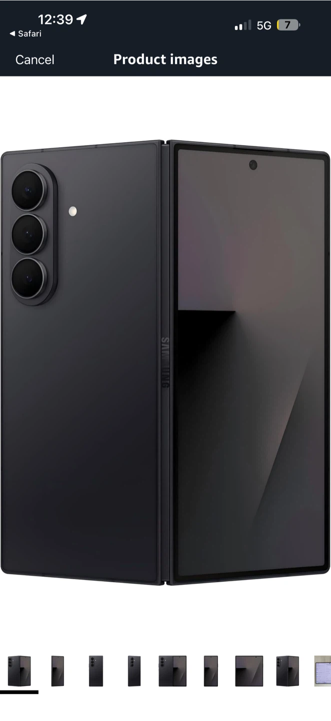 Samsung Galaxy Z Fold 7 Smartphone