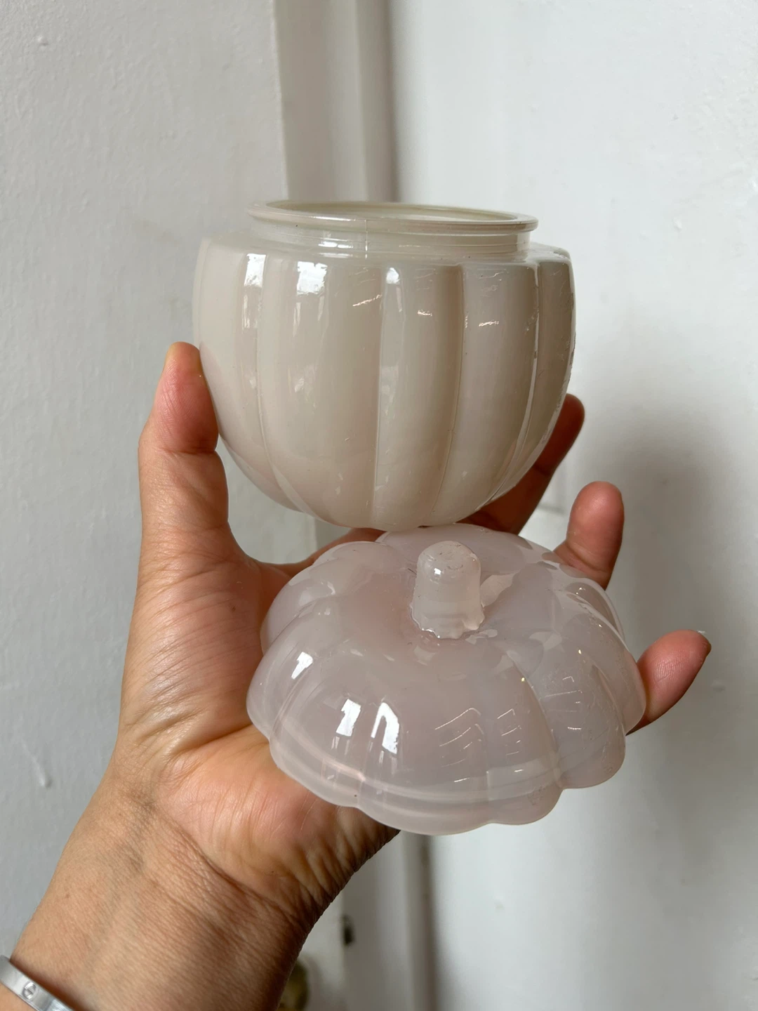 Glass pumpkin trinket - photo 2