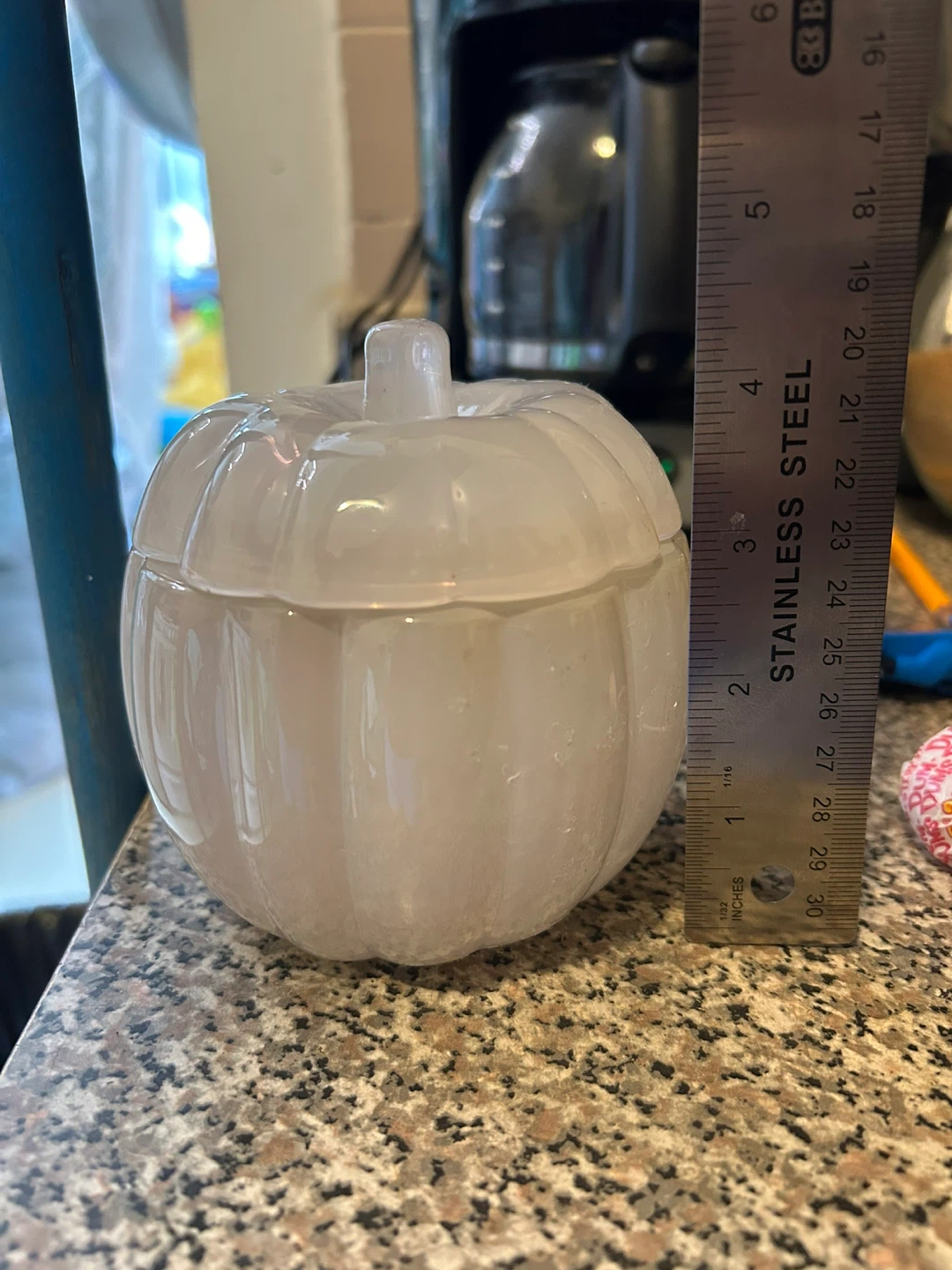 Glass pumpkin trinket - photo 4