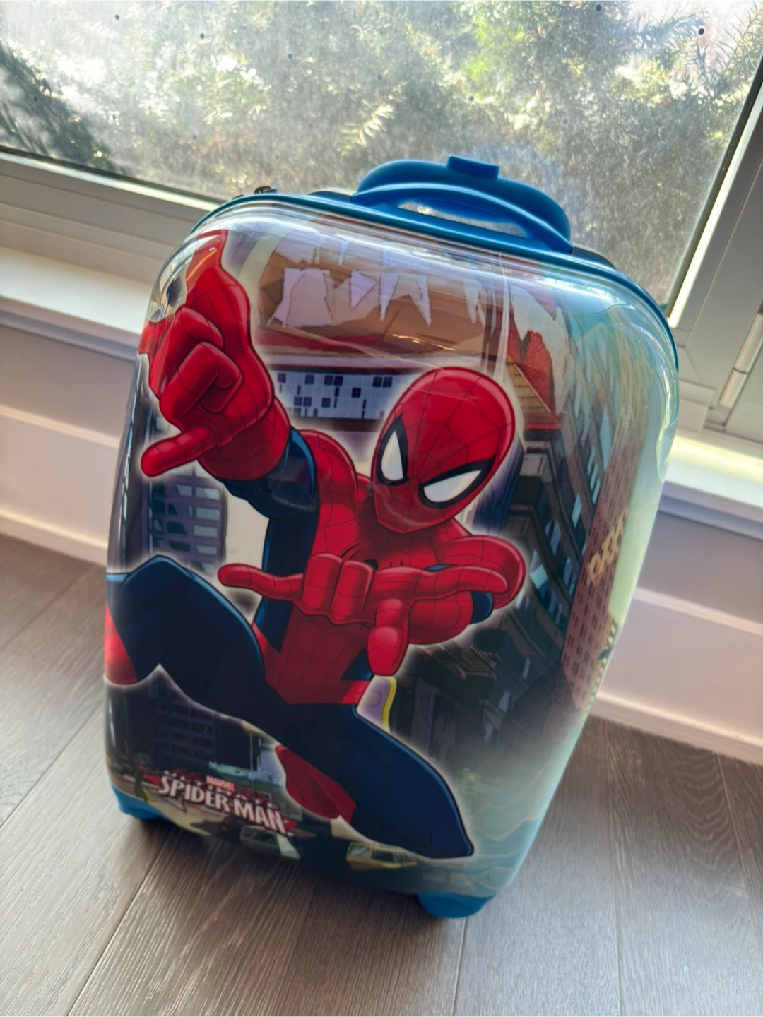 Kids Spider-Man Rolling Suitcase