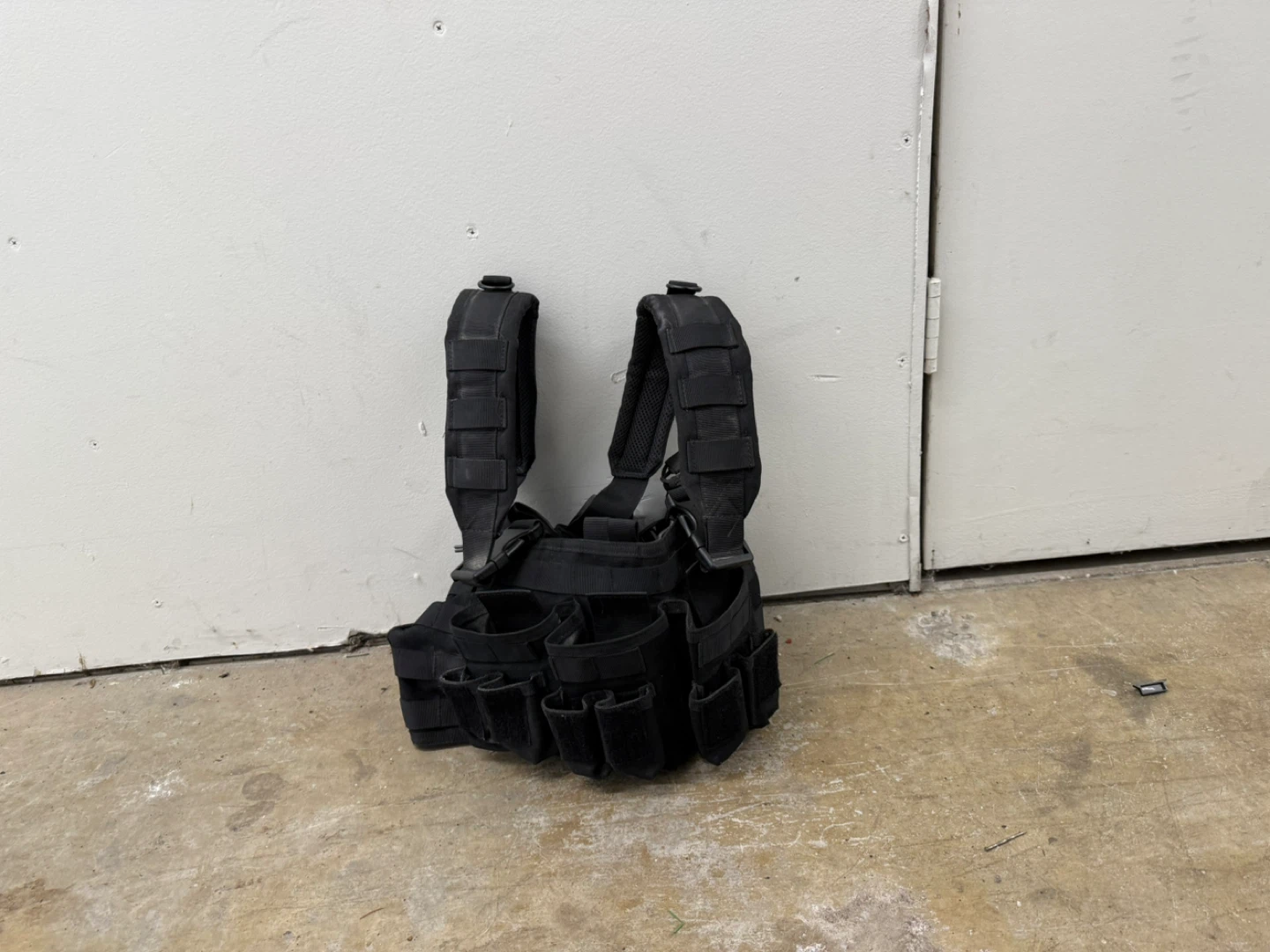 Black Tactical Chest Rig