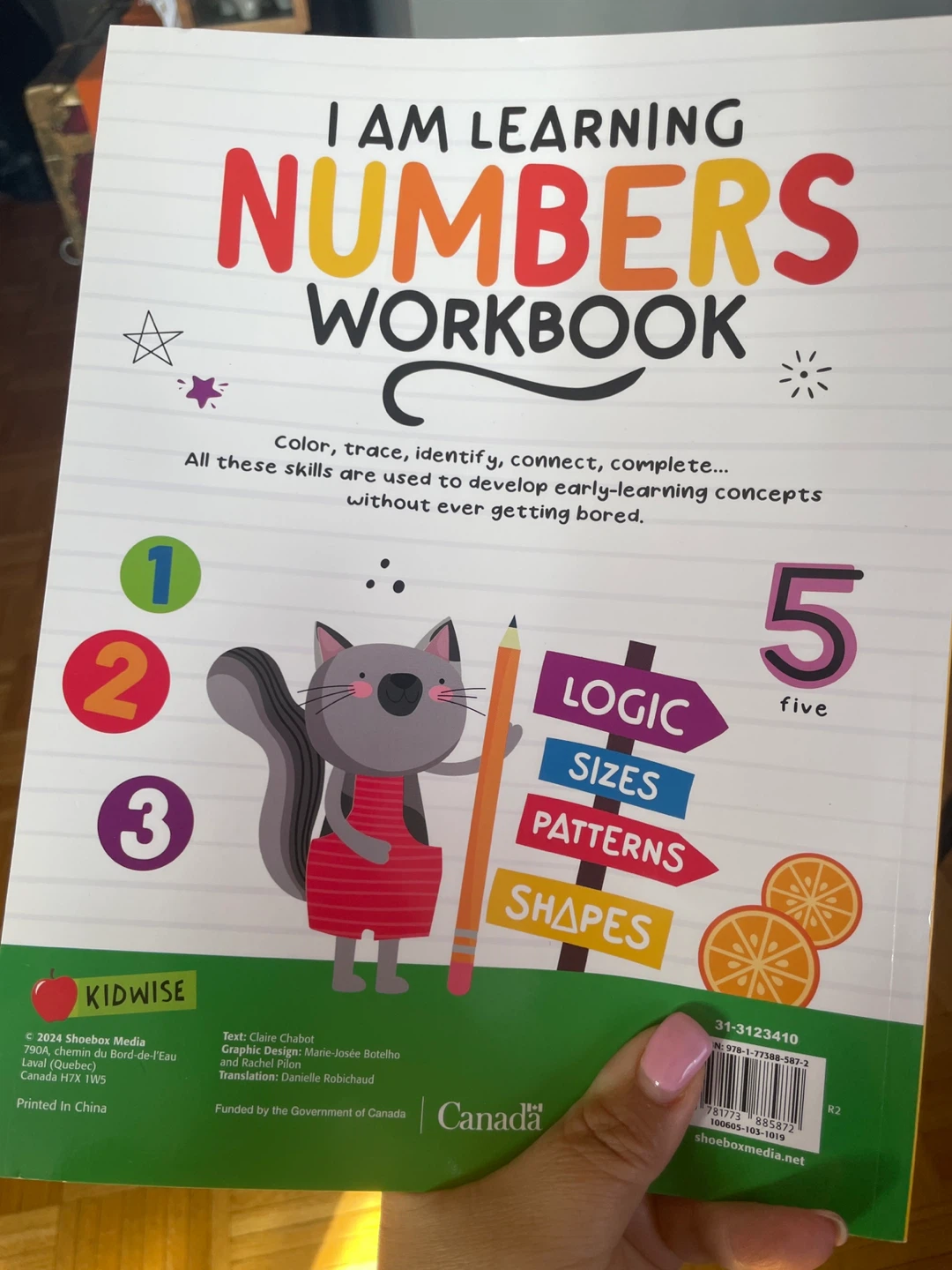 I Am Learning Numbers Workbook - photo 2