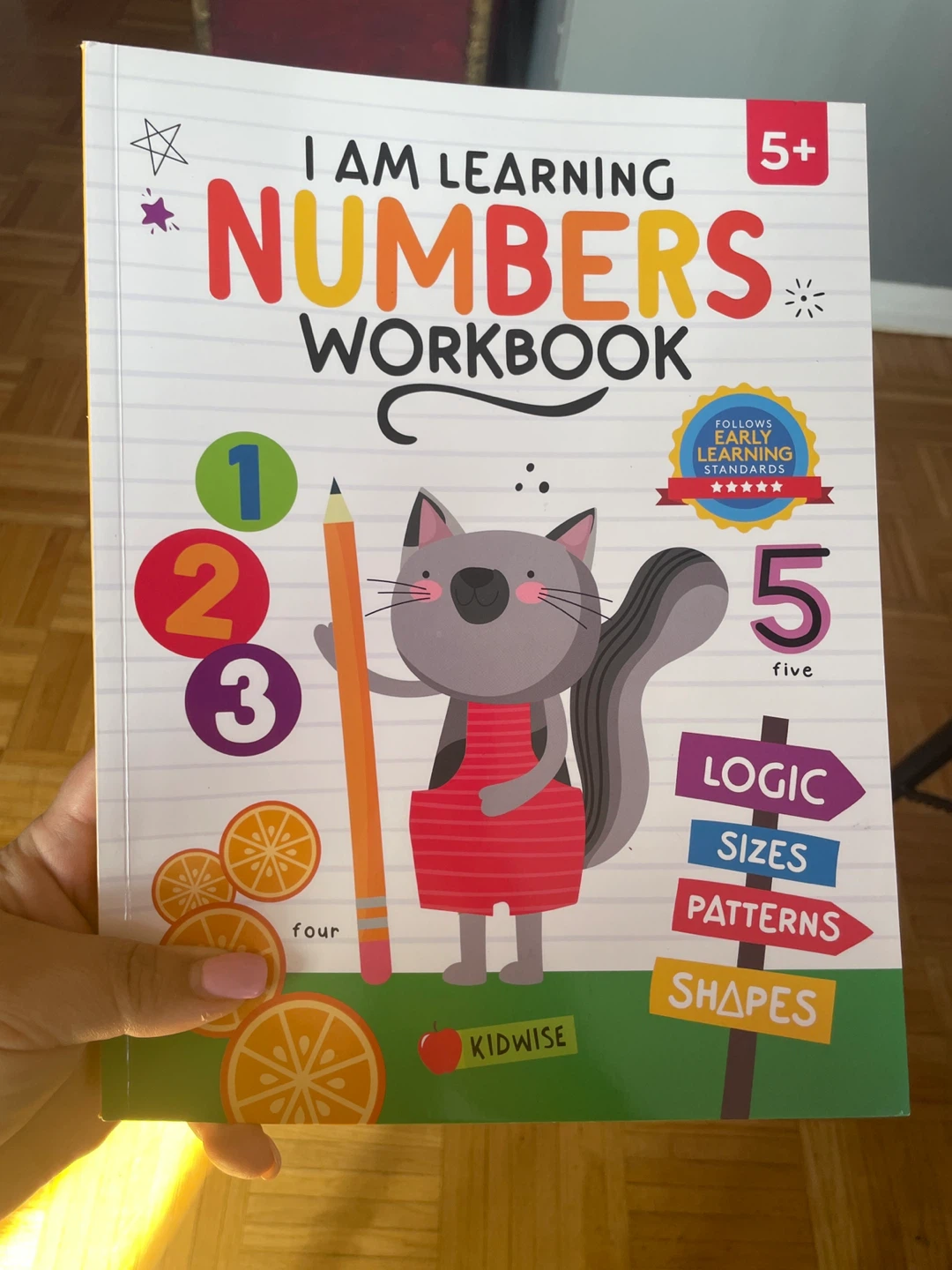 I Am Learning Numbers Workbook