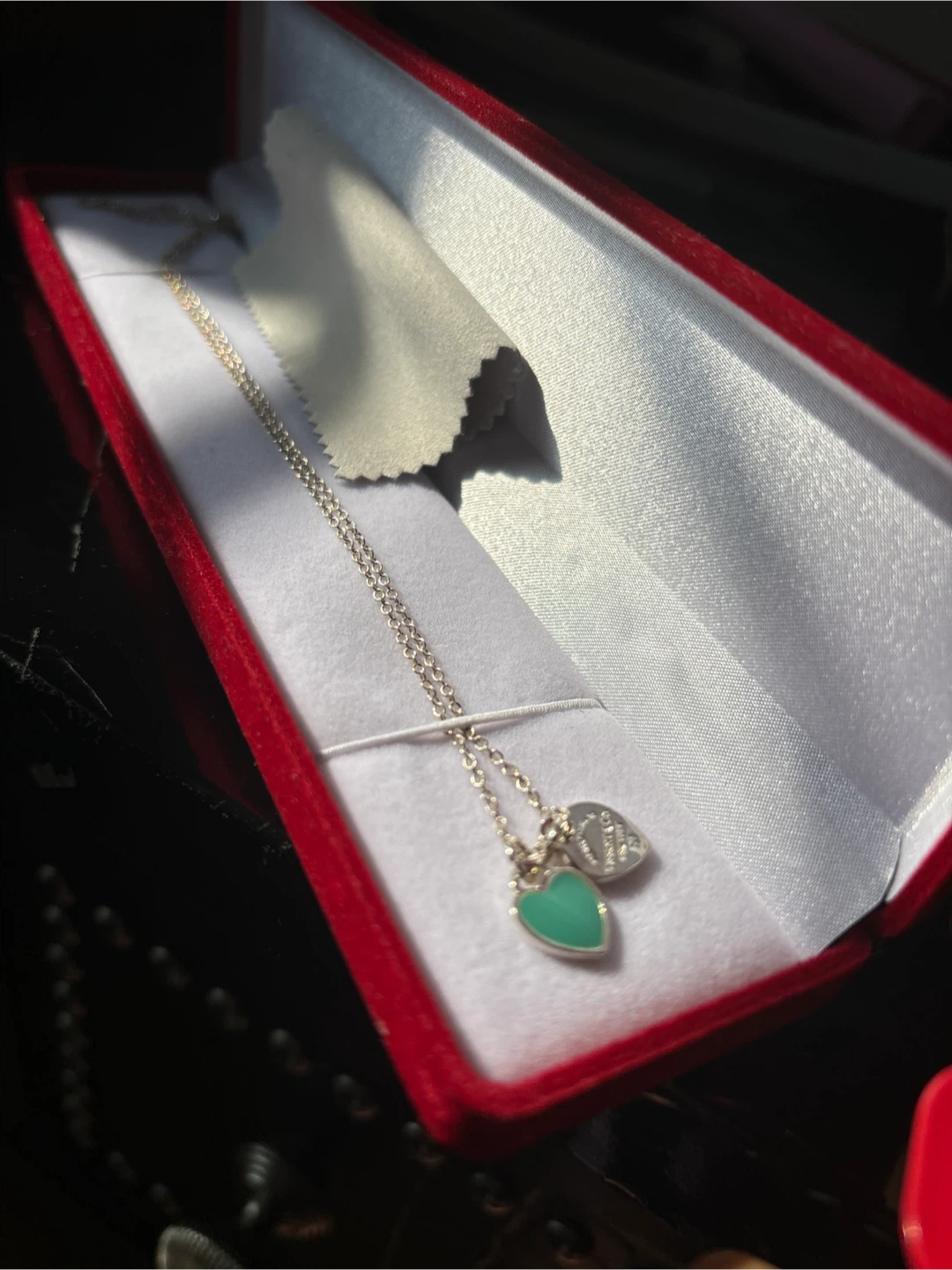 Tiffany & Co. Sterling Silver Heart Tag Necklace - photo 2