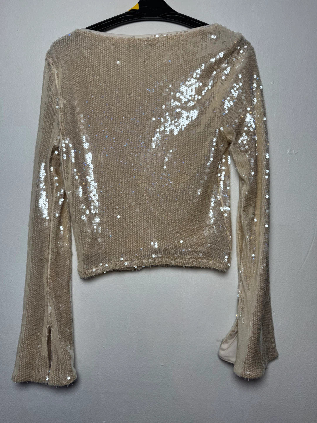 Wild Fable Sequin Long Sleeve Top - Size S - photo 2