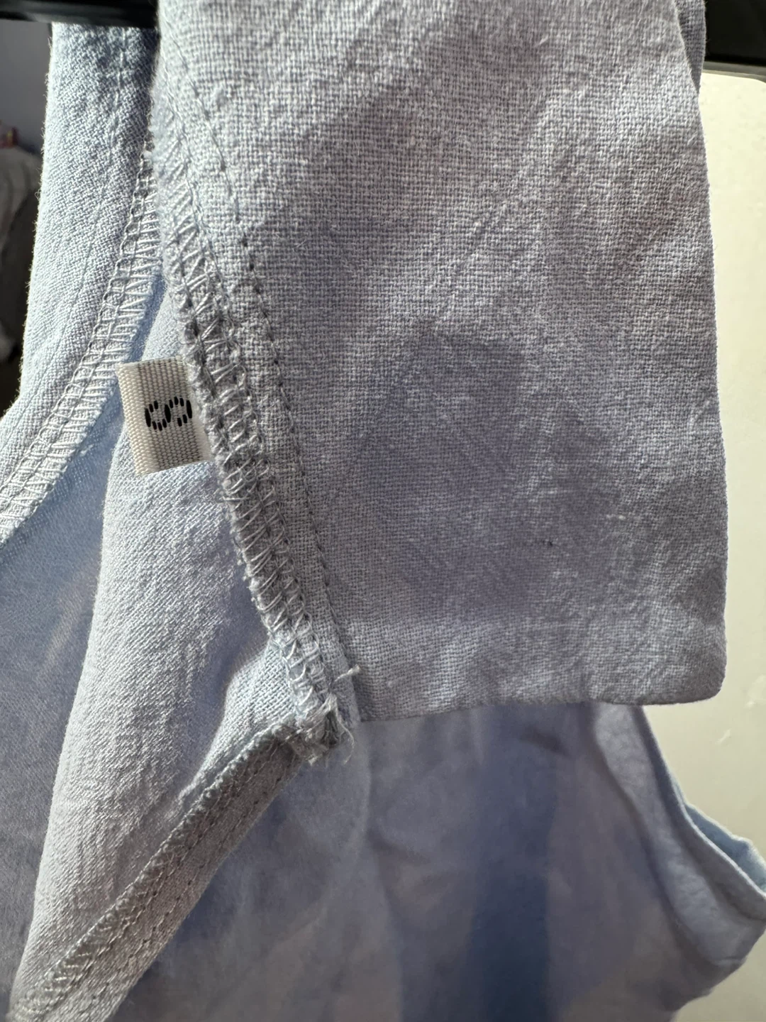 Light Blue Sleeveless Collared Top - photo 4